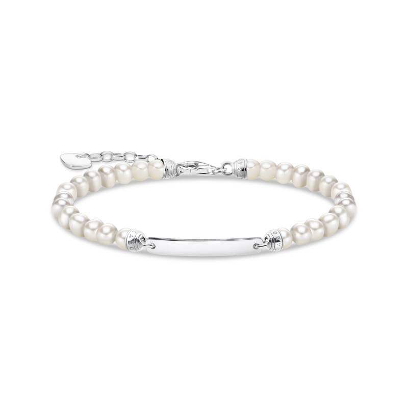 Thomas Sabo Armband Perlen silber weiß A2042-082-14-L19V von Thomas Sabo