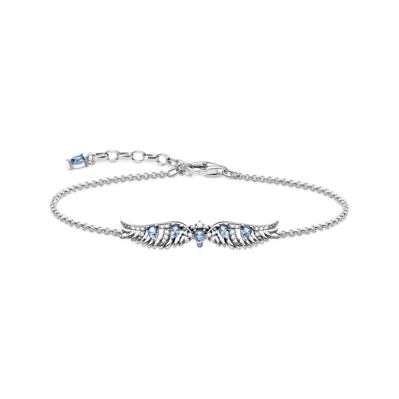 Thomas Sabo Armband Phönix-Flügel mit blauen Steinen silber blau A2069-644-1-L19V von Thomas Sabo