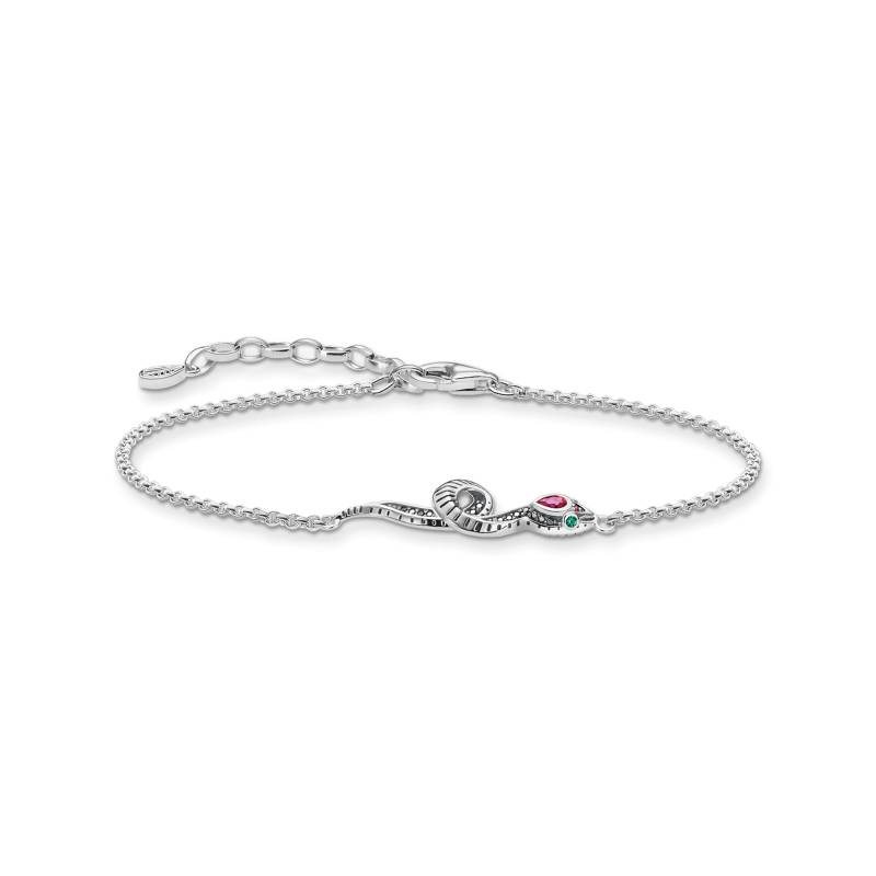 Thomas Sabo Armband Schlange silber mehrfarbig A1981-342-7-L19V von Thomas Sabo