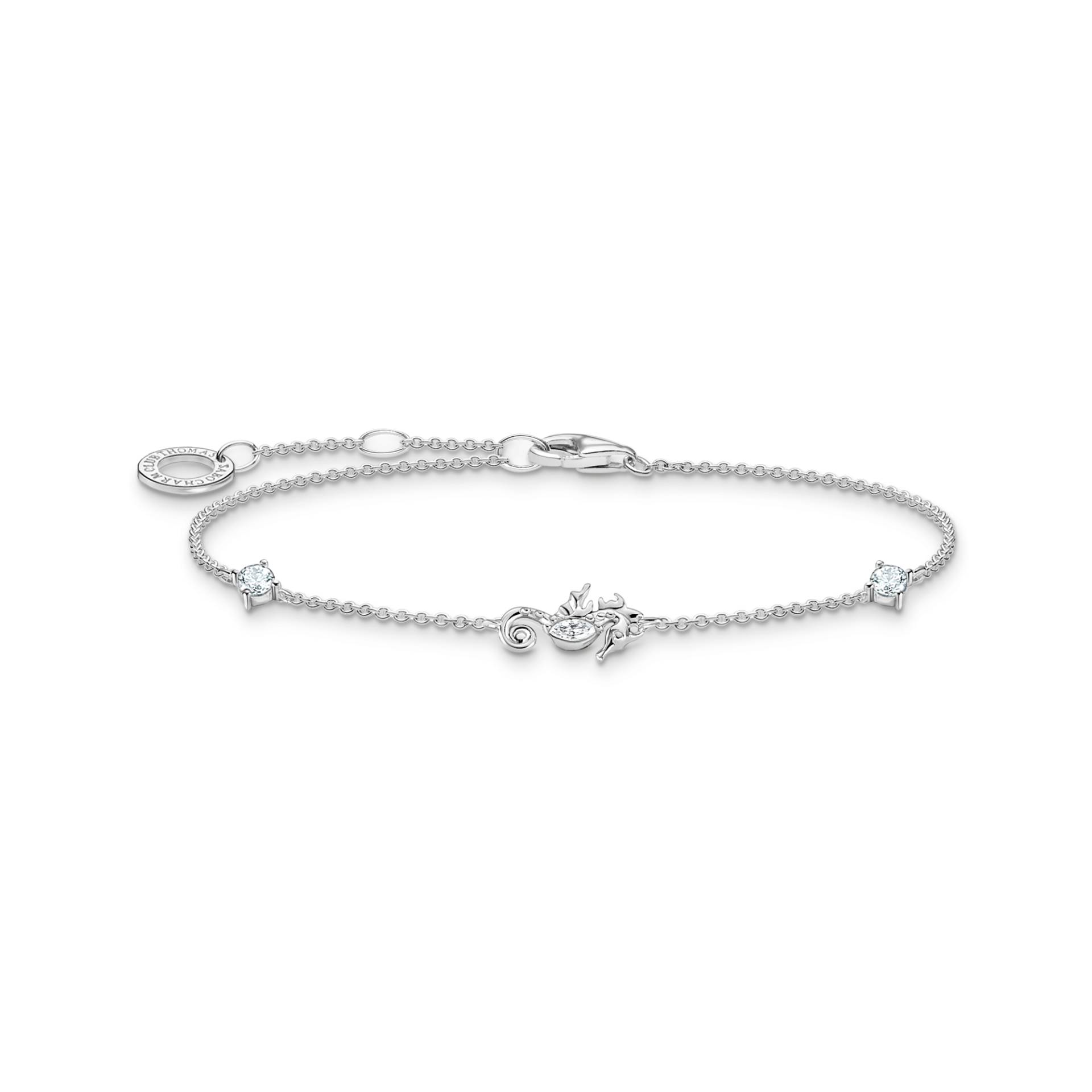 Thomas Sabo Armband Seepferdchen silber weiß A2061-051-14-L19V von Thomas Sabo