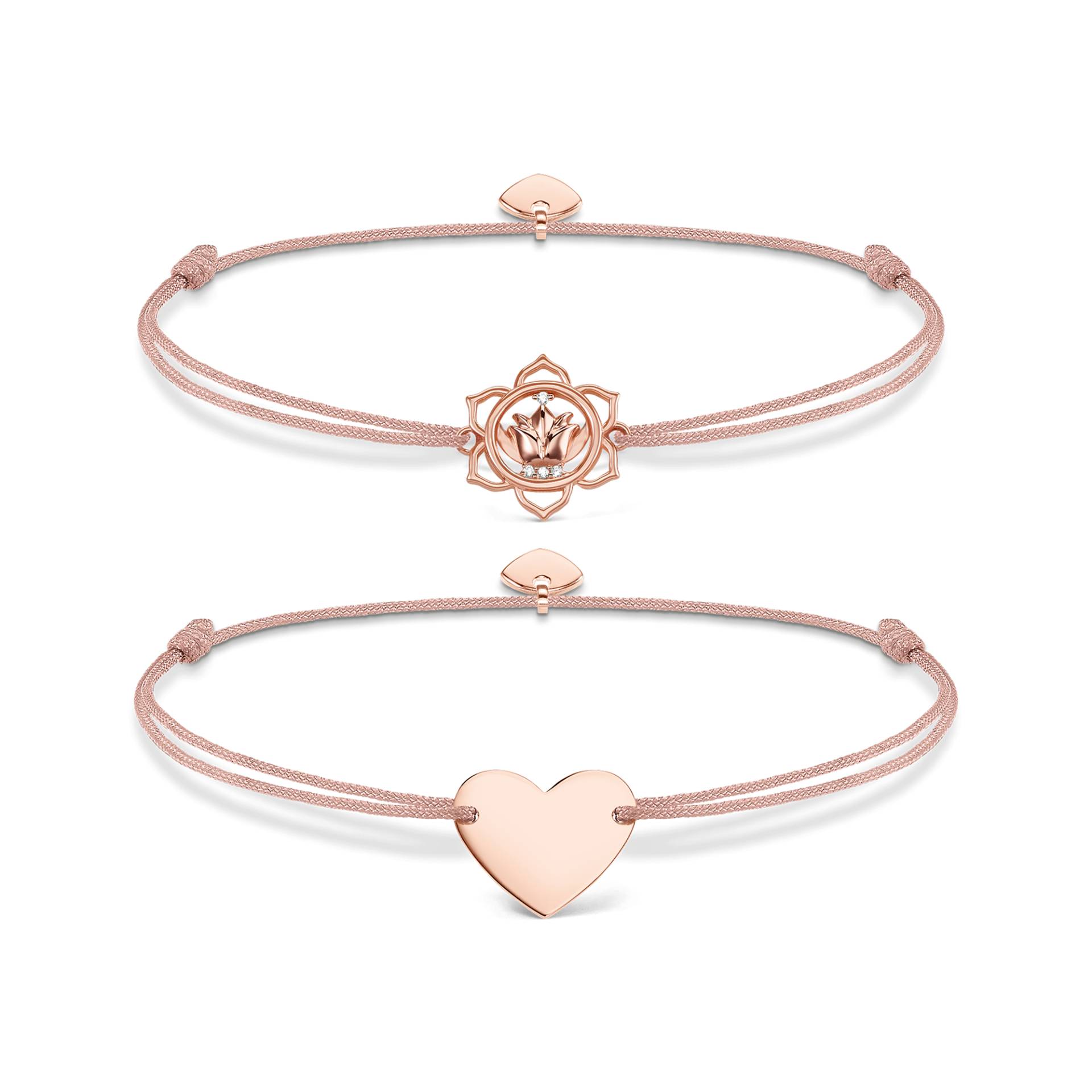 Thomas Sabo Armband Set ''Little Secret'' beige SET0370-898-19-L20V von Thomas Sabo