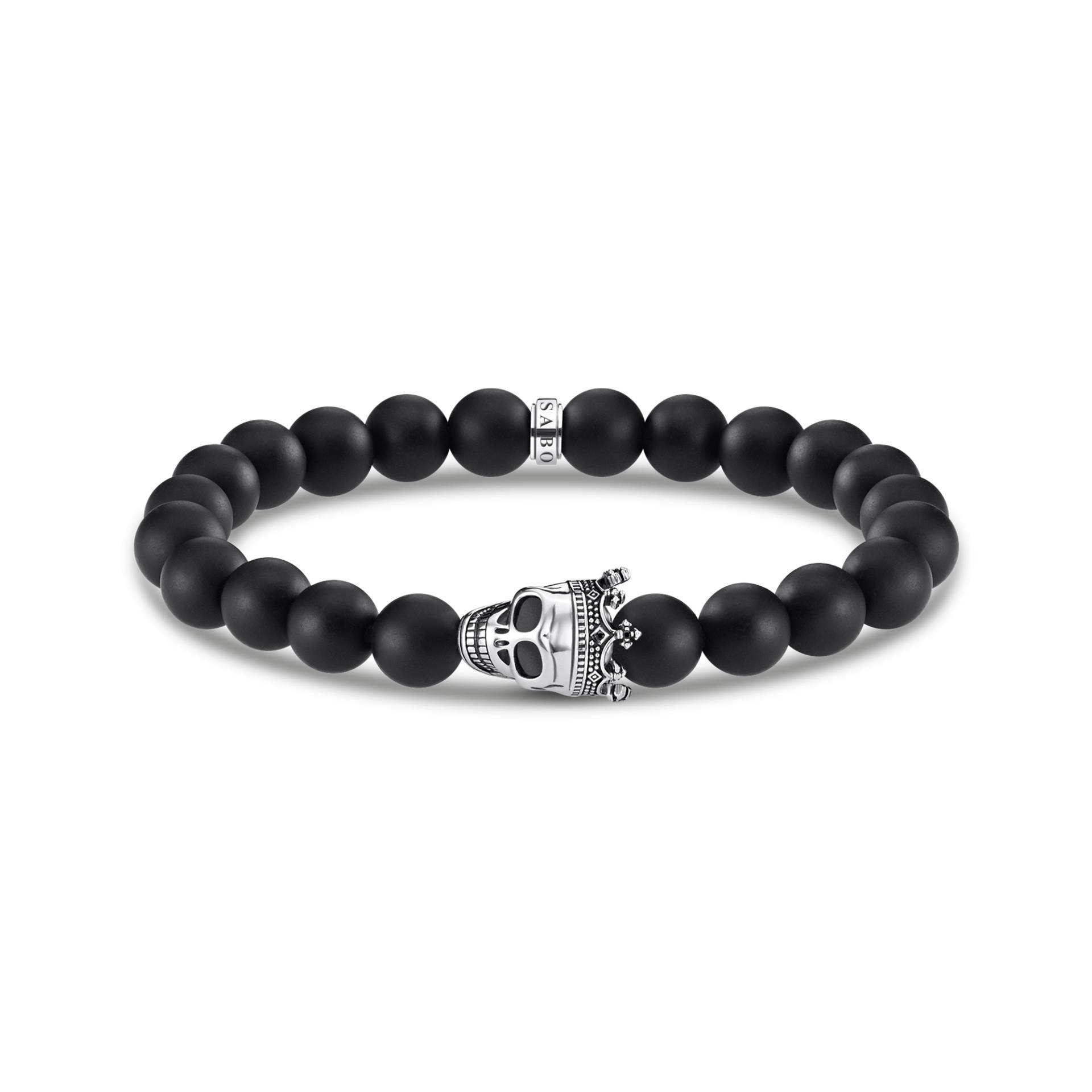 Thomas Sabo Armband Totenkopf König schwarz A1940-705-11-L16 von Thomas Sabo