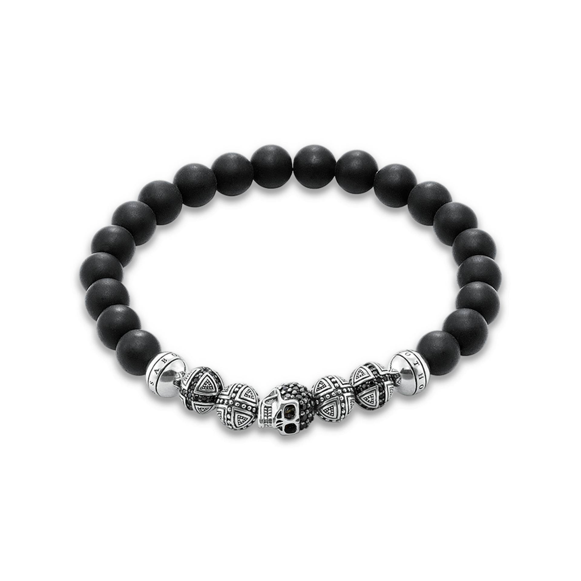 Thomas Sabo Armband Totenkopf schwarz A1099-159-11-L von Thomas Sabo