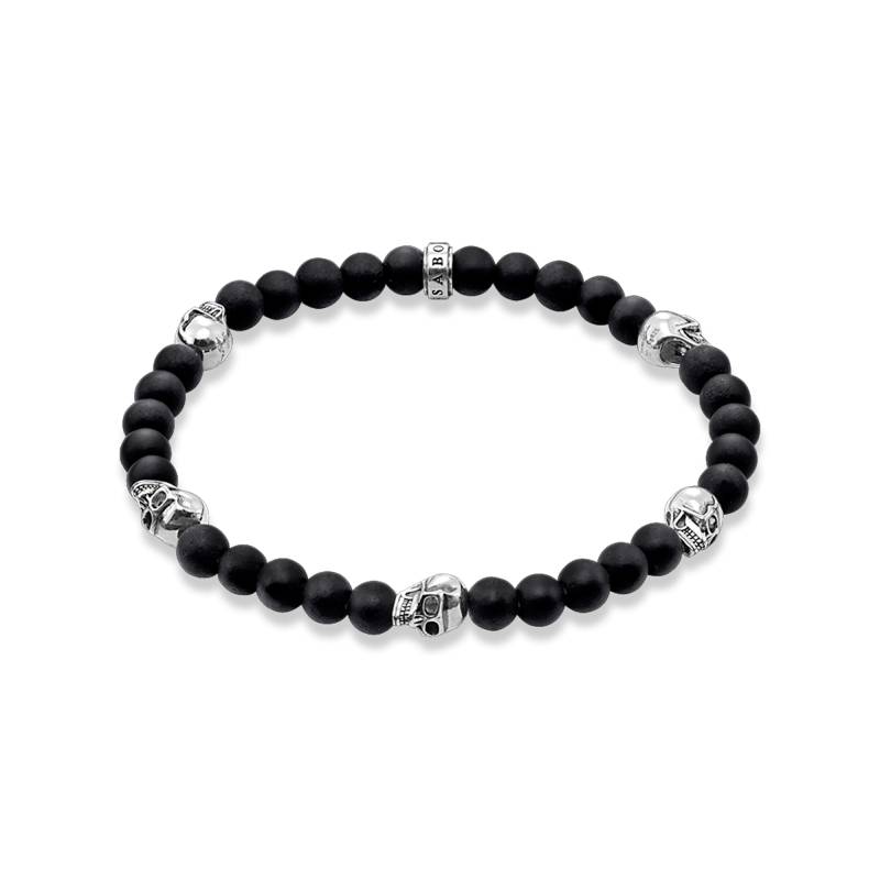 Thomas Sabo Armband Totenkopf schwarz A1097-023-11-L von Thomas Sabo