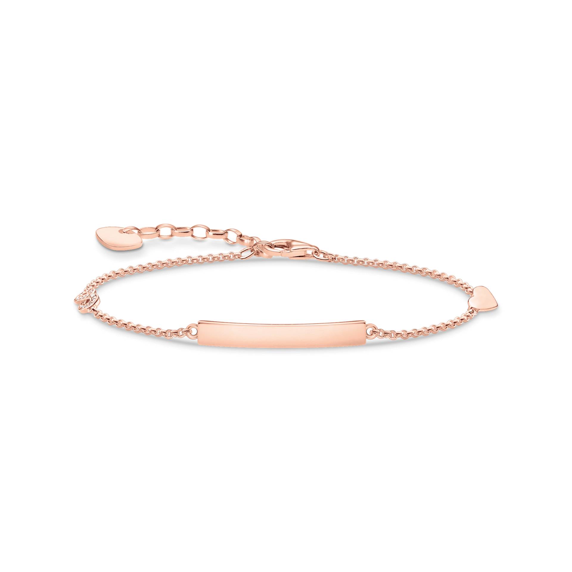 Thomas Sabo Armband klassisch mit Herz und Infinity roségold roségoldfarben A1976-416-40-L19V von Thomas Sabo