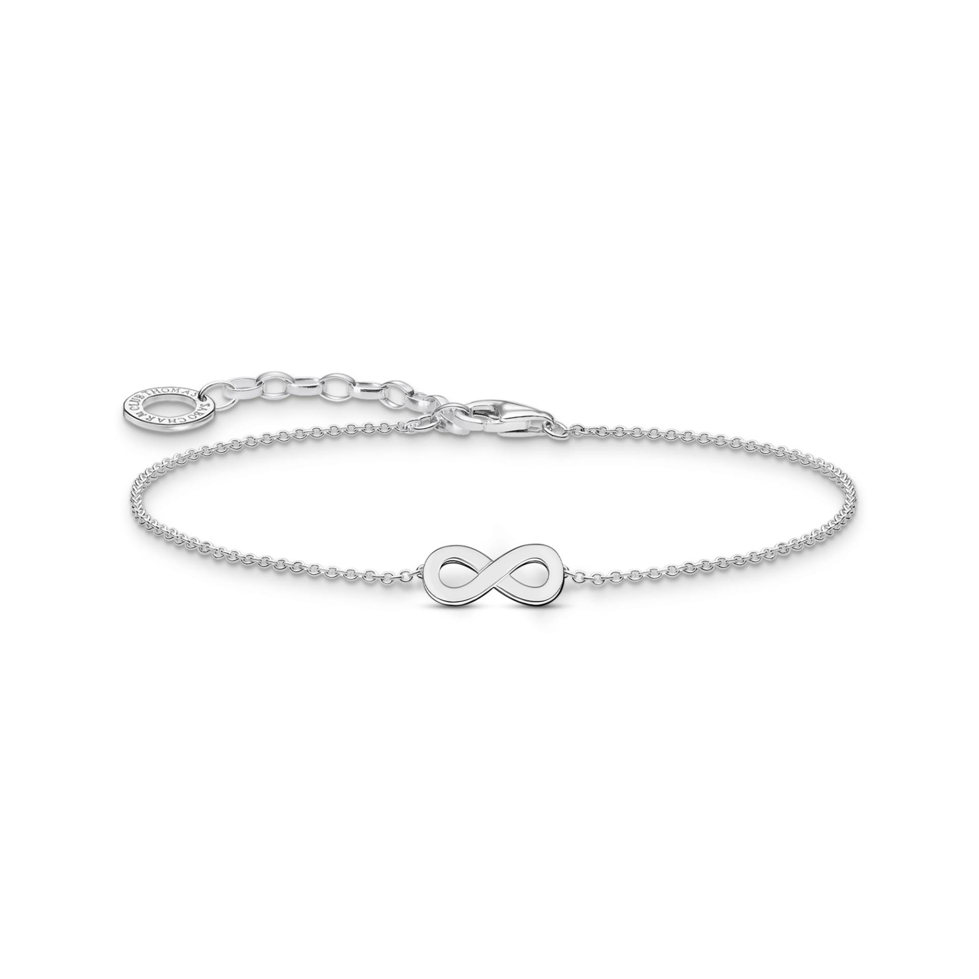 Thomas Sabo Armband mit Infinity-Anhänger Silber silberfarben A2161-001-21-L19V von Thomas Sabo