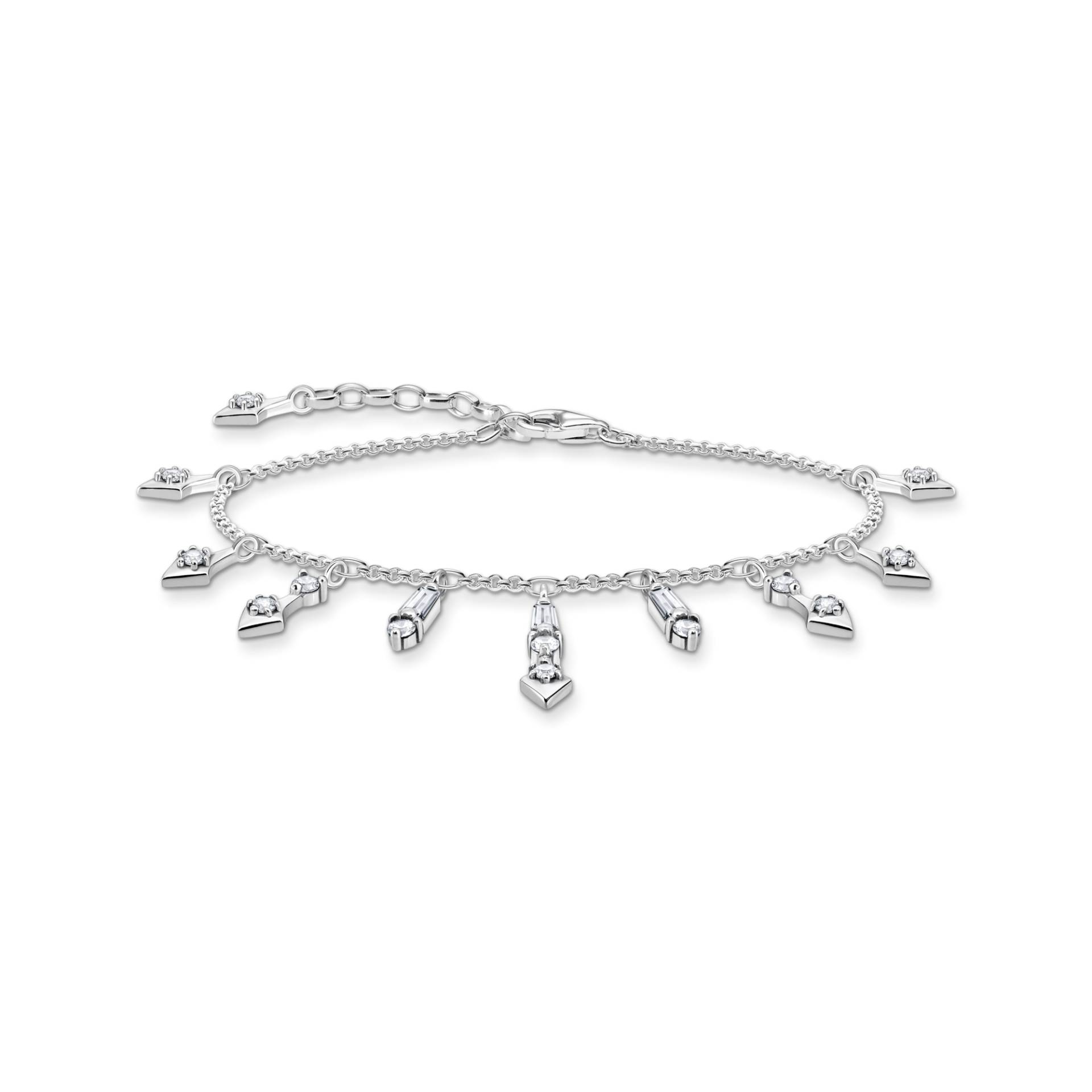 Thomas Sabo Armband mit Wintersonnenstrahlen silber weiß A2067-643-14-L19V von Thomas Sabo