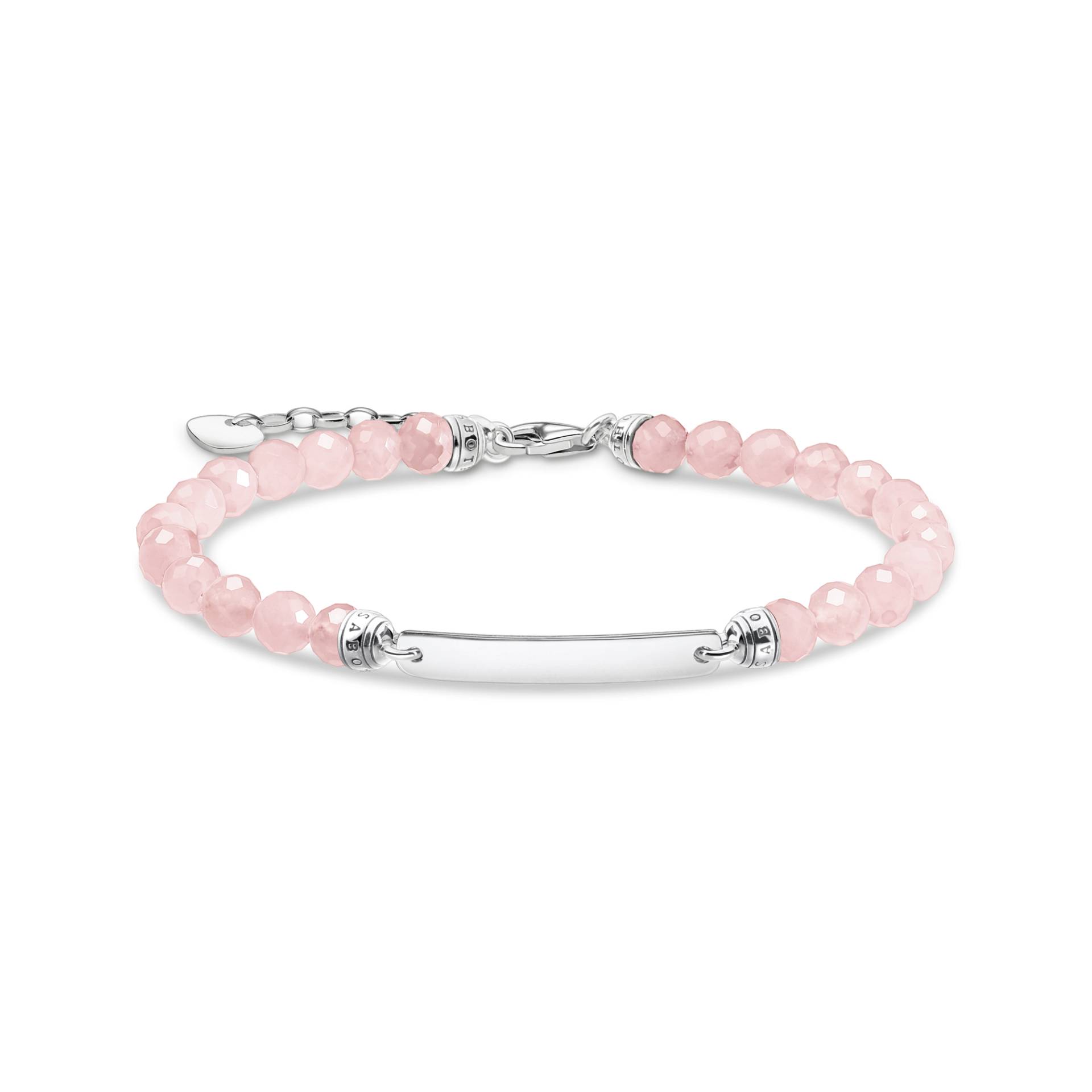 Thomas Sabo Armband rosa Perlen silber pink A2042-637-9-L19V von Thomas Sabo