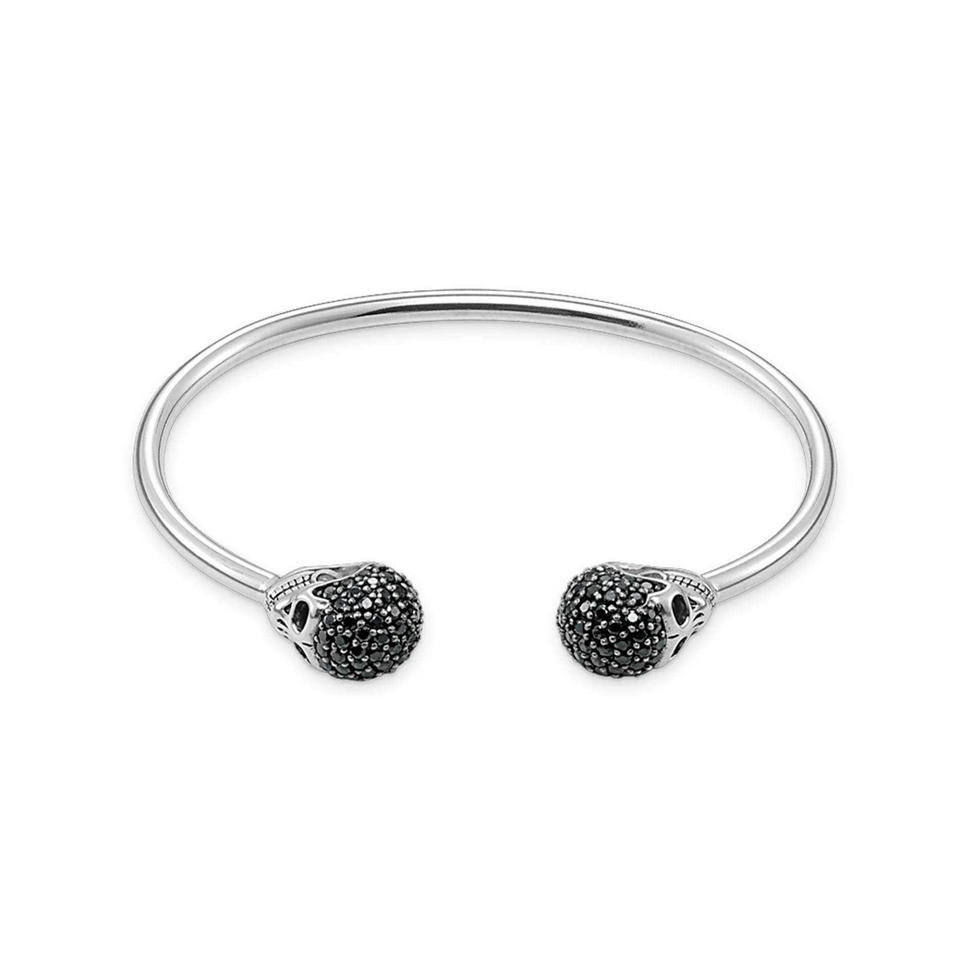 Thomas Sabo Armreif Totenkopf Pavé schwarz AR083-643-11-XL von Thomas Sabo