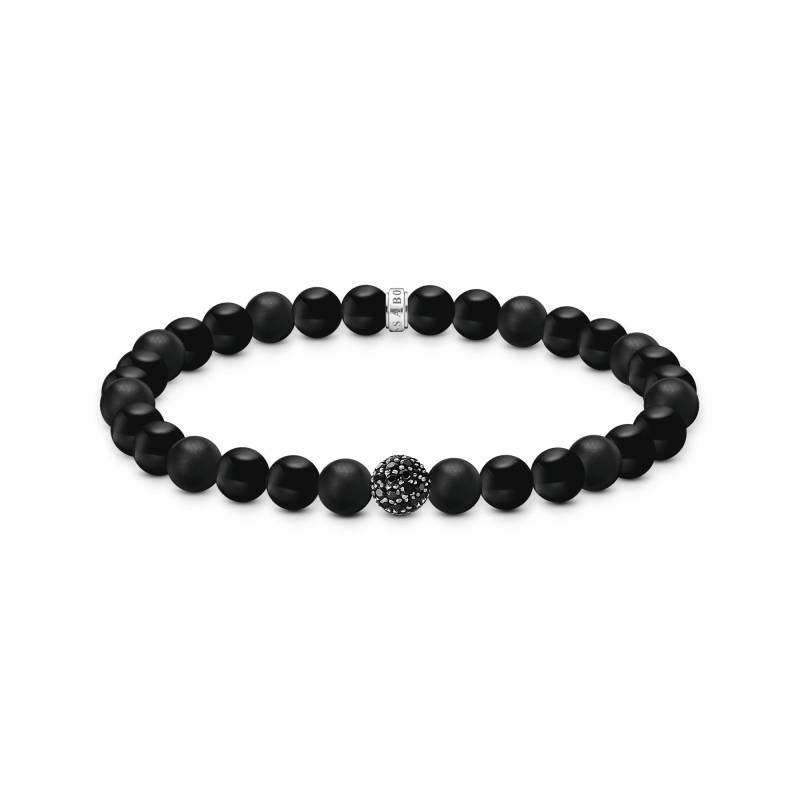 Thomas Sabo Bead-Armband Obsidian schwarz schwarz A2194-705-11-L19 von Thomas Sabo