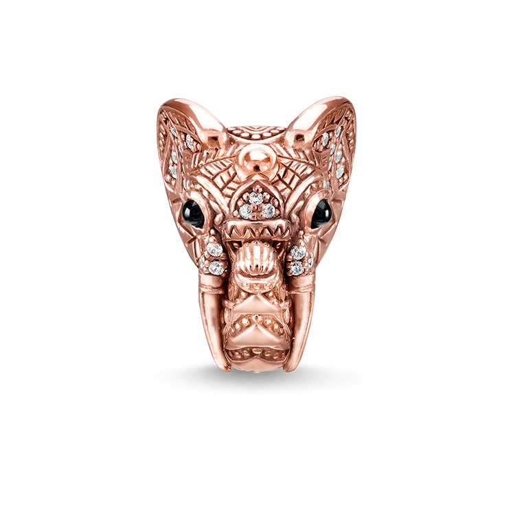 Thomas Sabo Bead Elefant roségoldfarben K0266-527-40 Thomas Sabo Bead Elefant roségoldfarben K0266-527-40 von Thomas Sabo