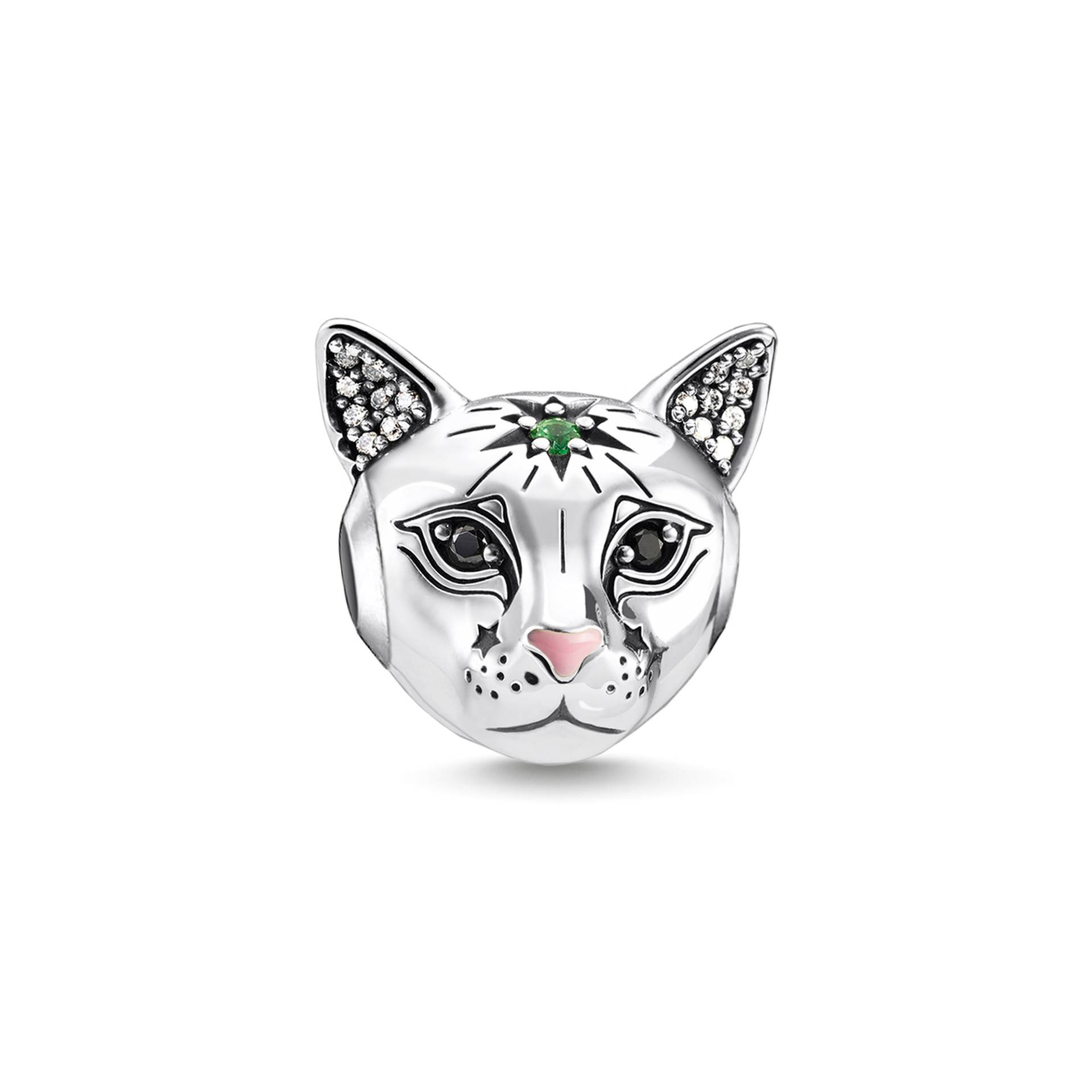 Thomas Sabo Bead Katze silber mehrfarbig K0326-845-7 von Thomas Sabo