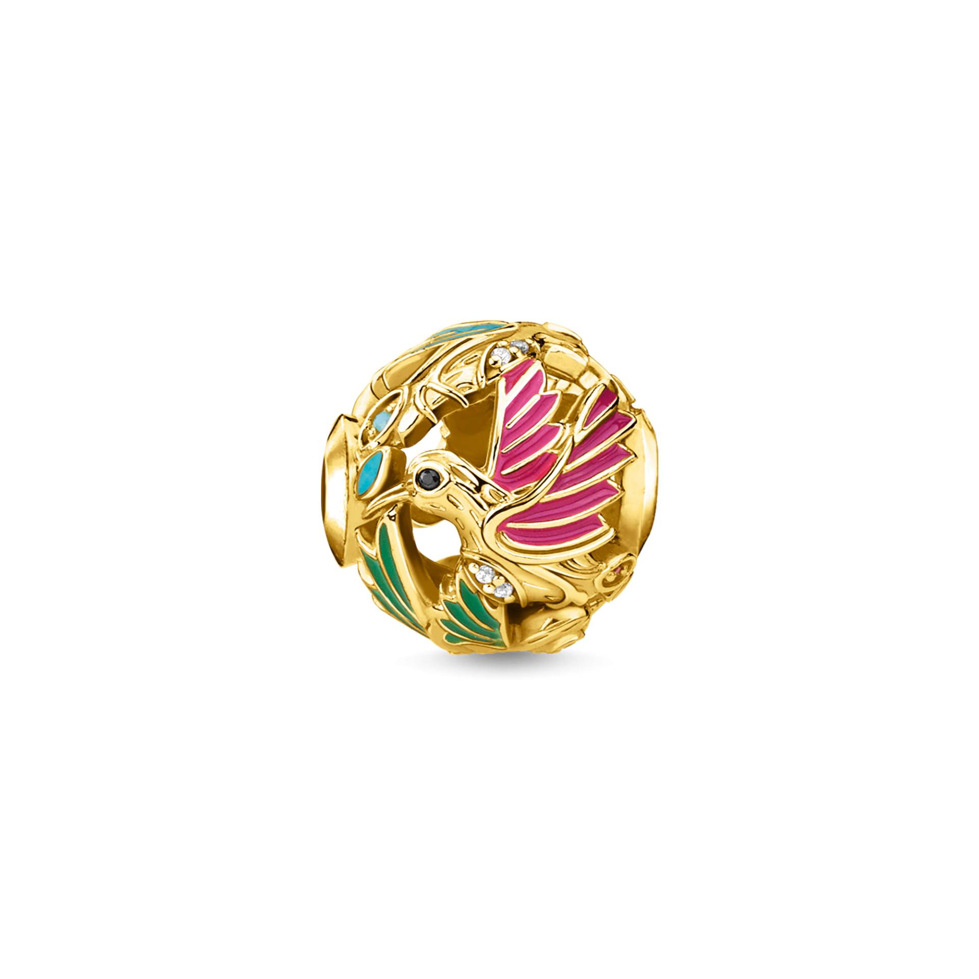 Thomas Sabo Bead Kolibri gold mehrfarbig K0338-471-7 von Thomas Sabo