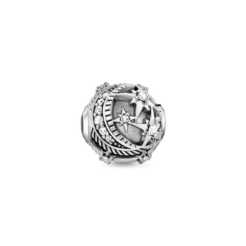 Thomas Sabo Bead Royalty Stern silber weiß K0310-643-14 von Thomas Sabo