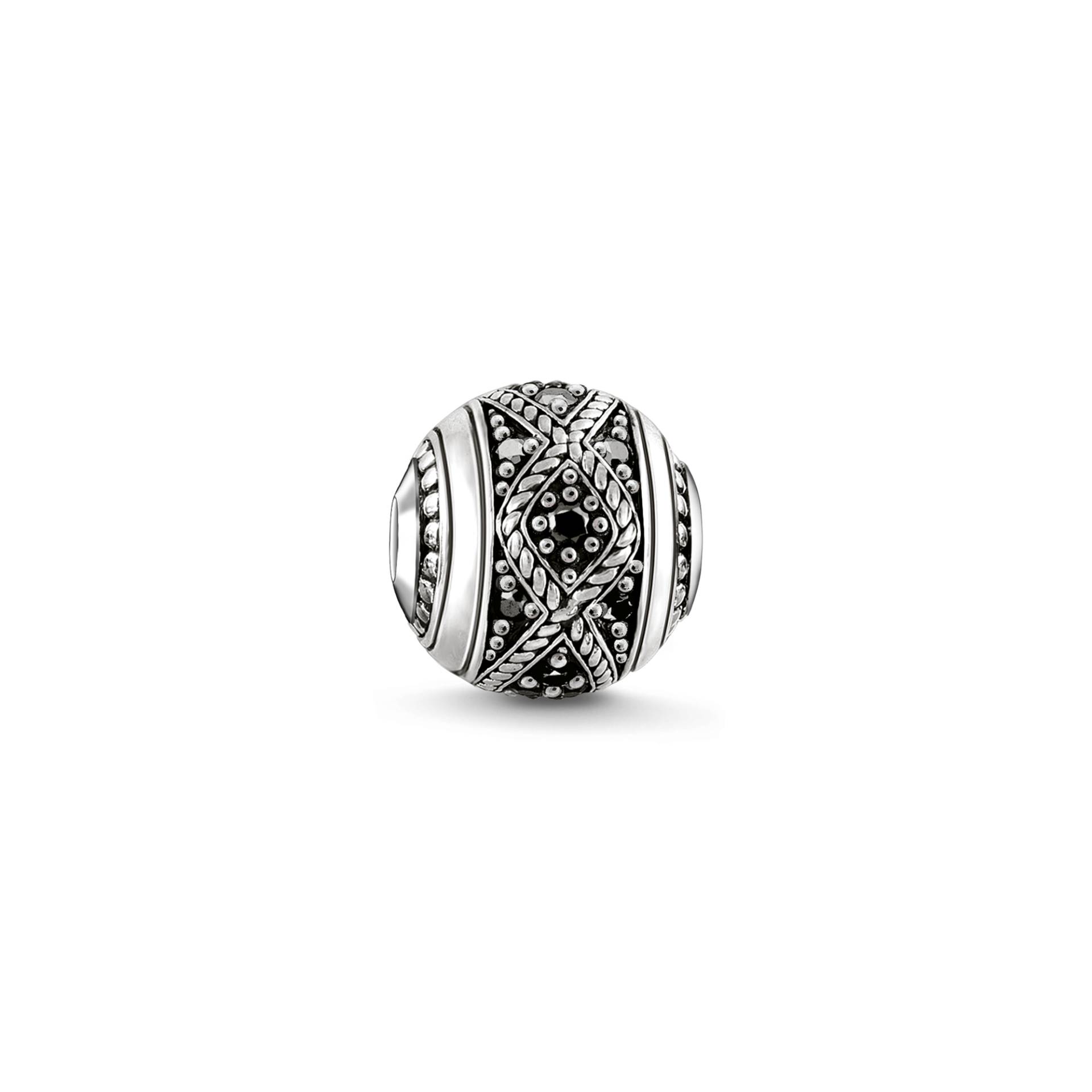 Thomas Sabo Bead Schwarzer Love Knot schwarz K0237-643-11 von Thomas Sabo