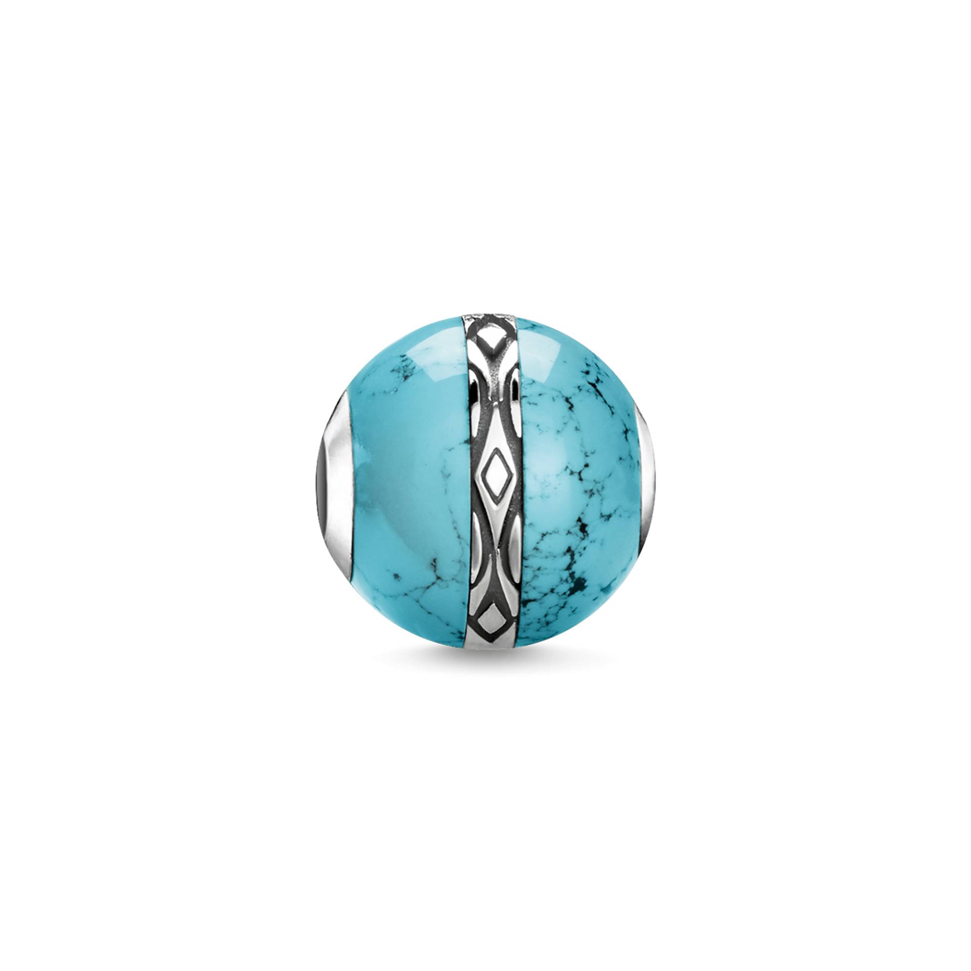 Thomas Sabo Bead Türkis Ornament türkis K0325-878-17 Thomas Sabo Bead Türkis Ornament türkis K0325-878-17 von Thomas Sabo