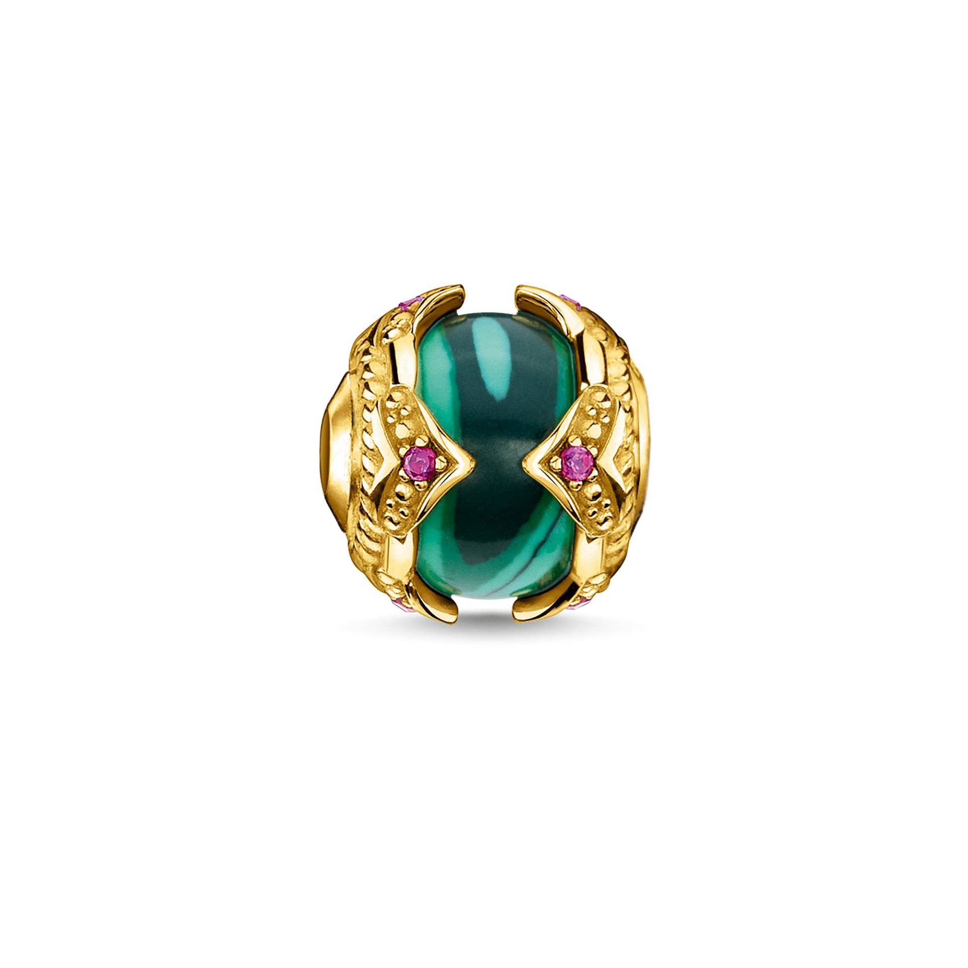 Thomas Sabo Bead grüner Stein gold mehrfarbig K0352-140-7 Thomas Sabo Bead grüner Stein gold mehrfarbig K0352-140-7 von Thomas Sabo