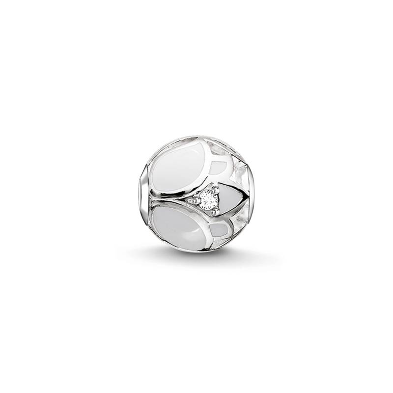 Thomas Sabo Bead weiße Lotosblüte  weiß K0205-041-14 von Thomas Sabo