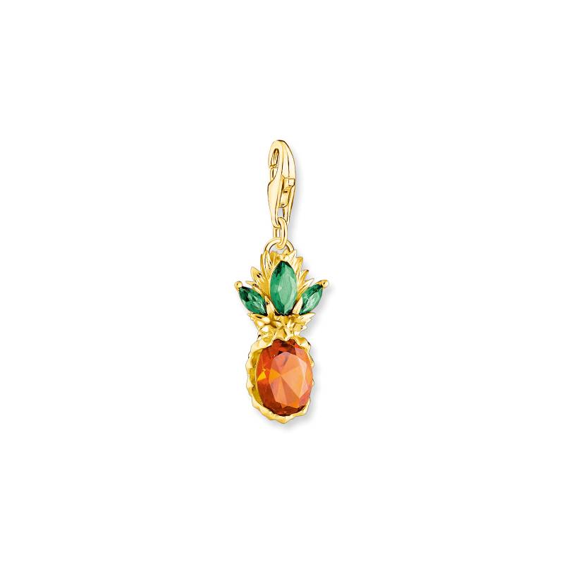 Thomas Sabo Charm-Anhänger Ananas gold mehrfarbig 1879-472-7 von Thomas Sabo