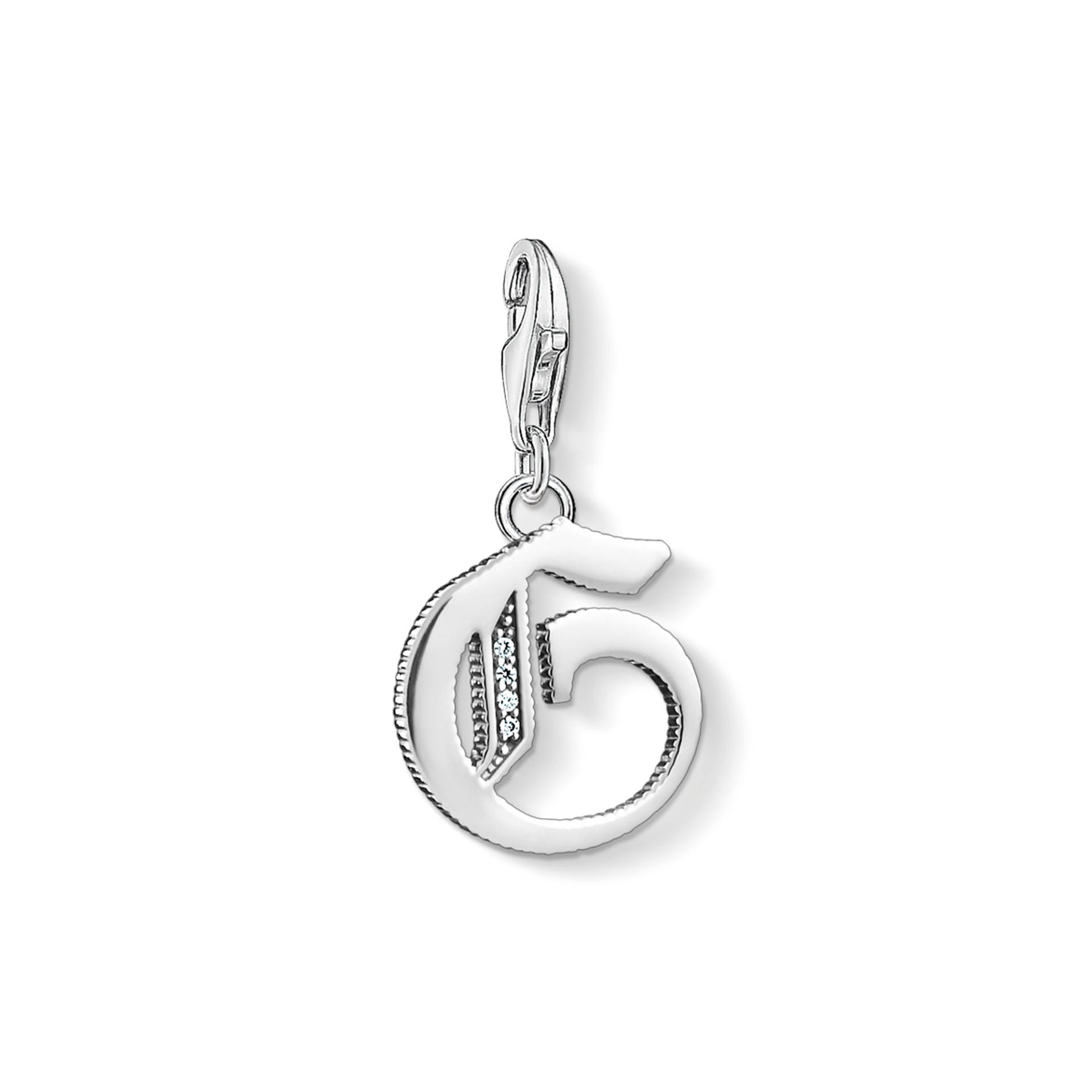 Thomas Sabo Charm-Anhänger Buchstabe G silber silberfarben 1587-643-21 von Thomas Sabo