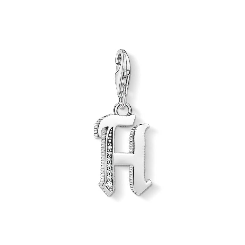 Thomas Sabo Charm-Anhänger Buchstabe H silber silberfarben 1588-643-21 von Thomas Sabo