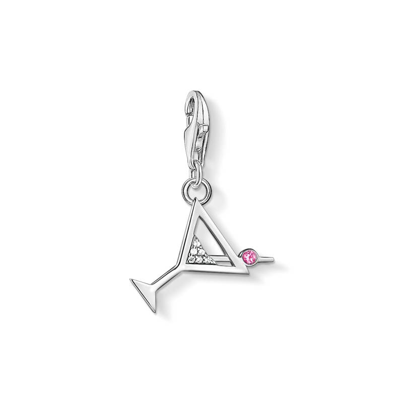 Thomas Sabo Charm-Anhänger Cocktail weiß/ rot 1802-013-27 von Thomas Sabo