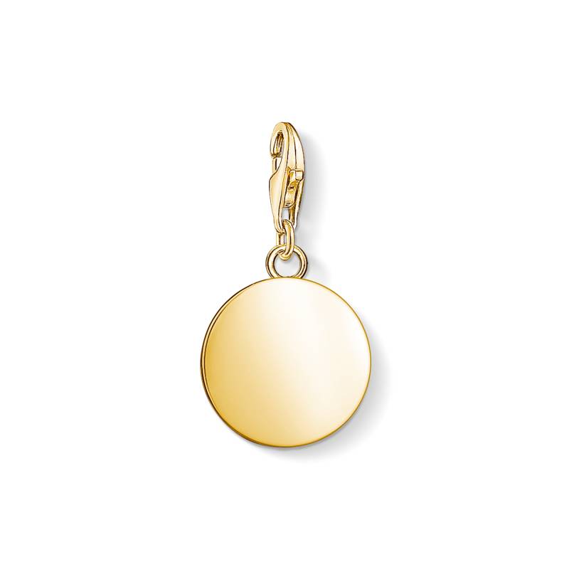 Thomas Sabo Charm-Anhänger Coin gelbgoldfarben 1637-413-39 von Thomas Sabo