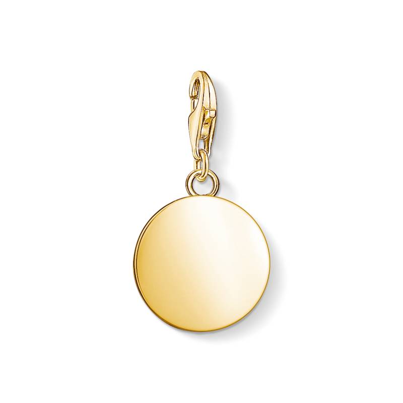 Thomas Sabo Charm-Anhänger Coin gelbgoldfarben 1637-413-39 von Thomas Sabo