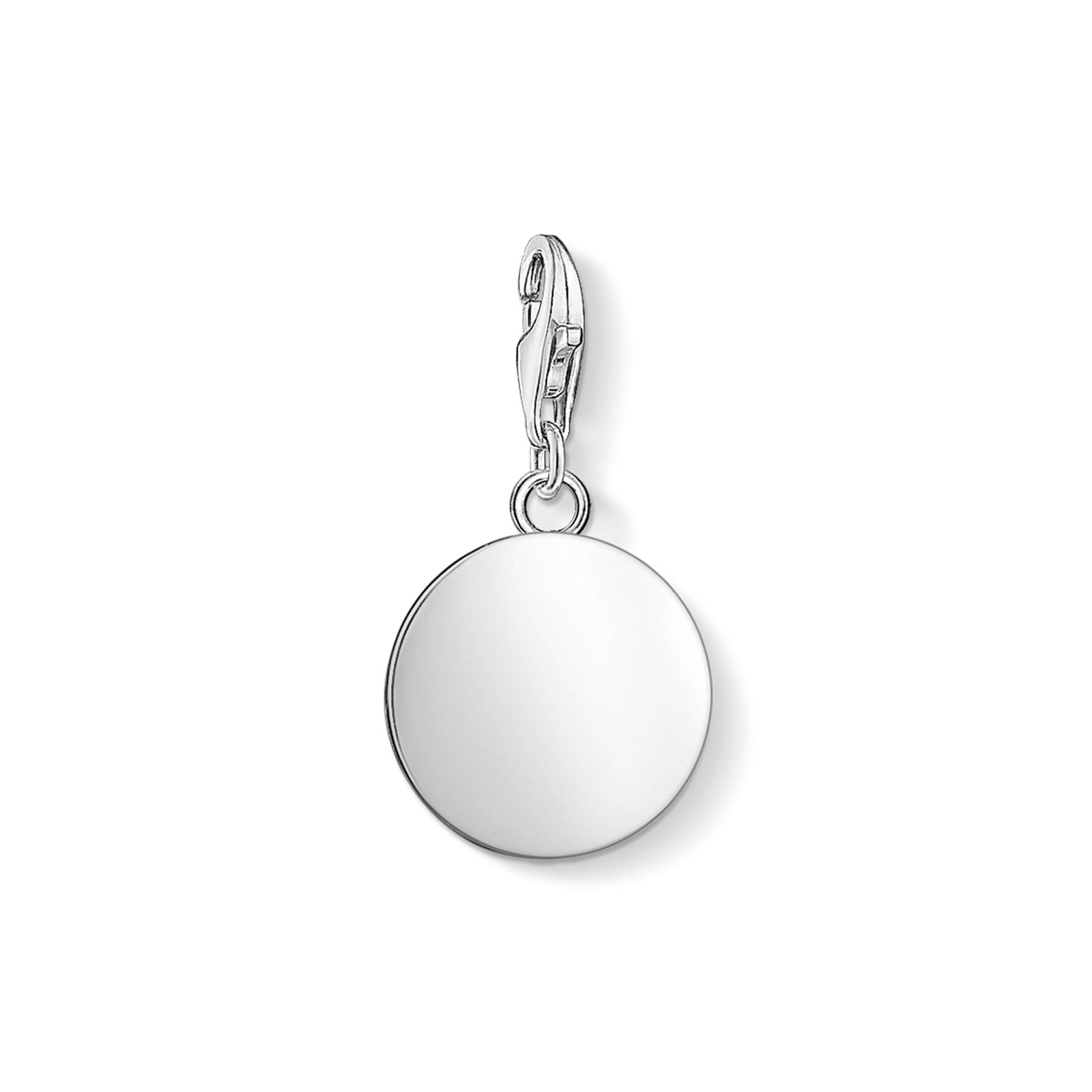 Thomas Sabo Charm-Anhänger Coin silberfarben 1428-001-21 von Thomas Sabo