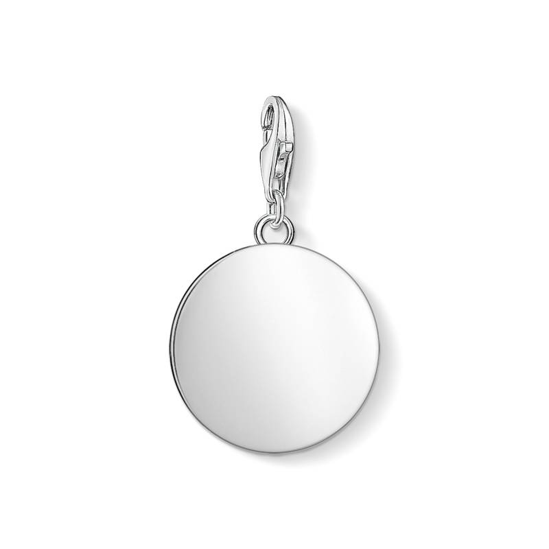 Thomas Sabo Charm-Anhänger Coin silberfarben 1636-001-21 von Thomas Sabo