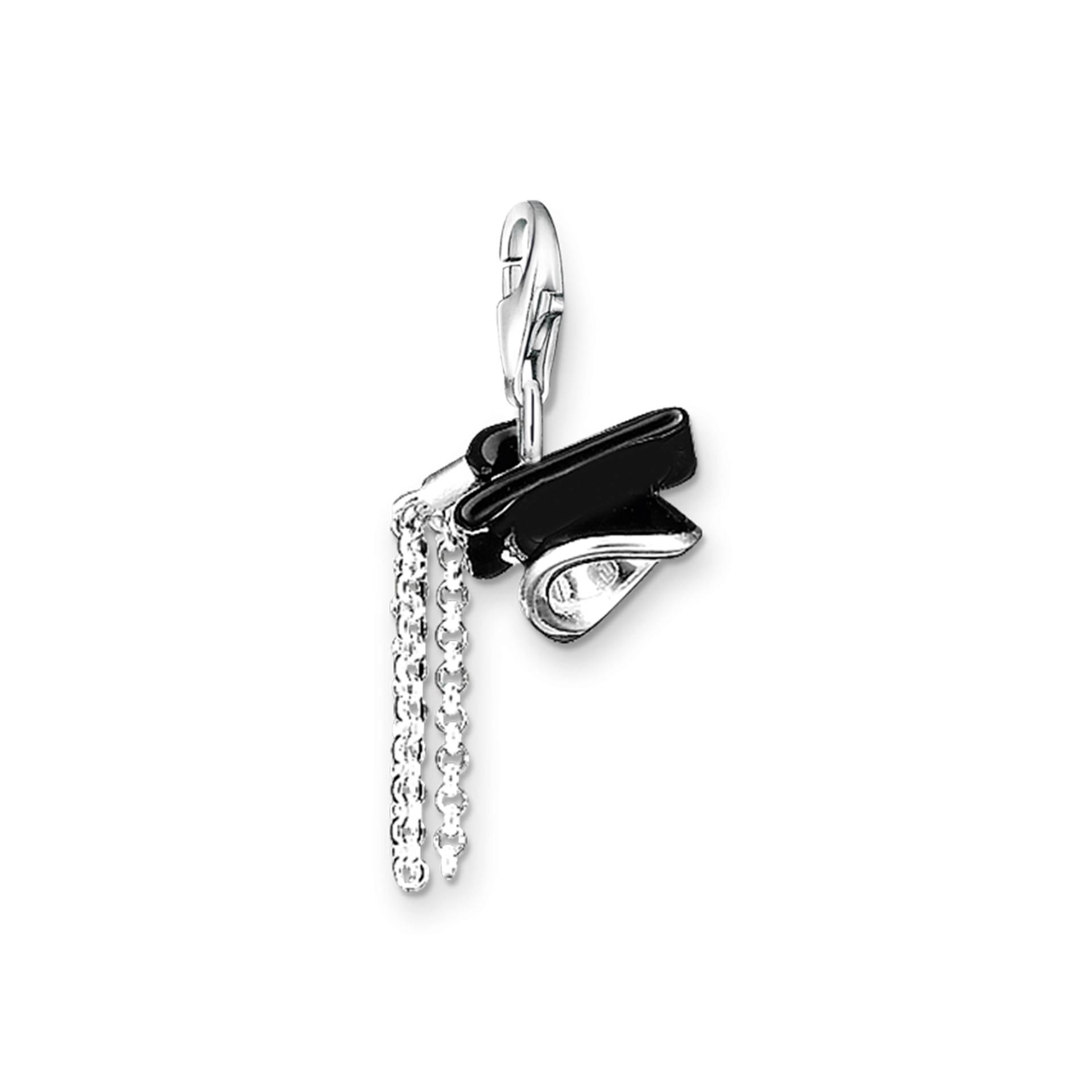 Thomas Sabo Charm-Anhänger Doktorhut schwarz 0463-007-11 von Thomas Sabo