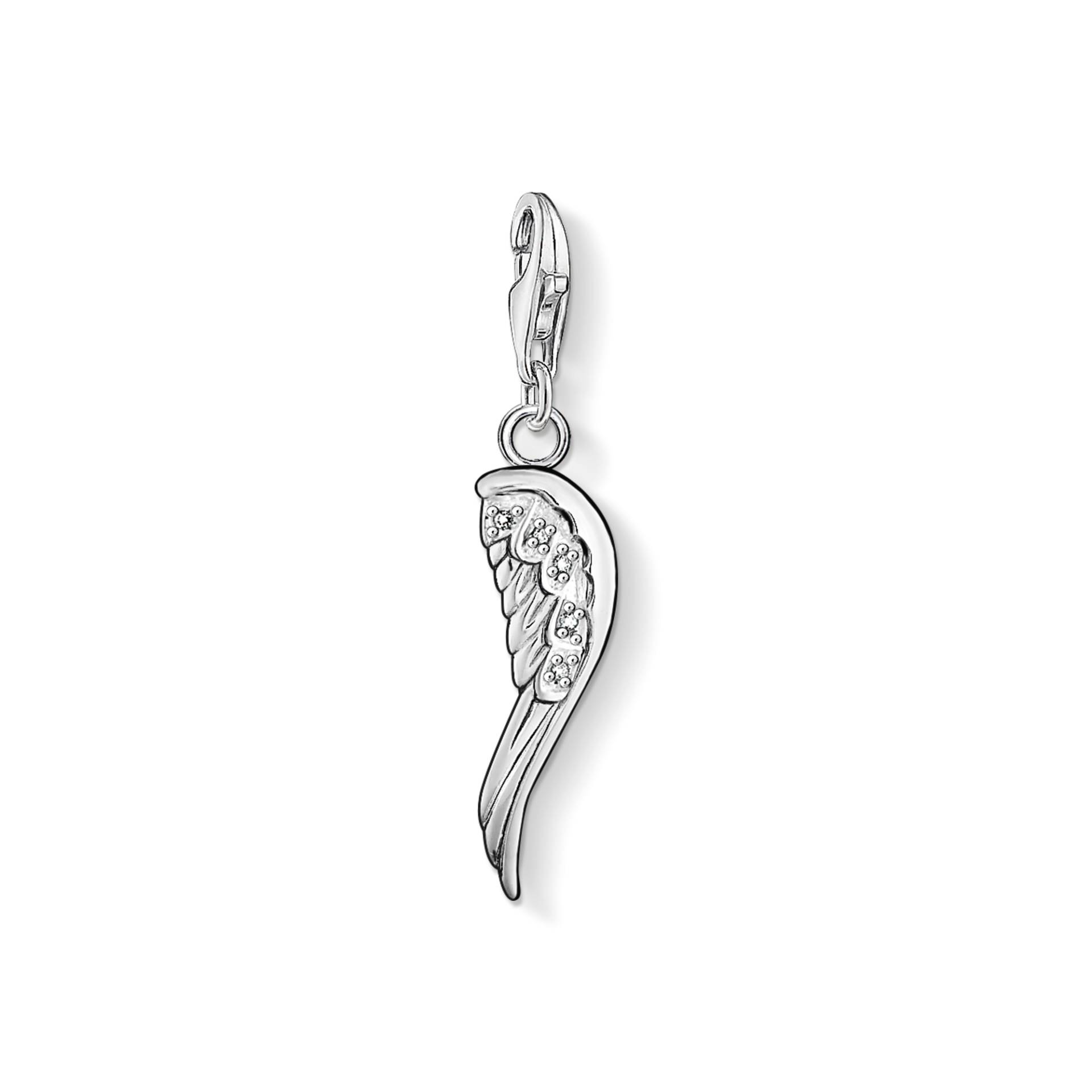 Thomas Sabo Charm-Anhänger Engelsflügel weiß 0413-051-14 von Thomas Sabo