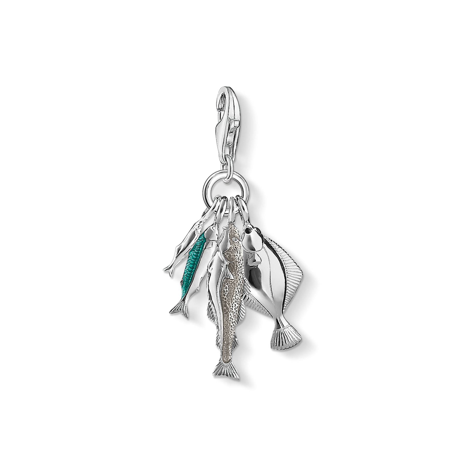 Thomas Sabo Charm-Anhänger Fische mehrfarbig 1193-603-7 von Thomas Sabo