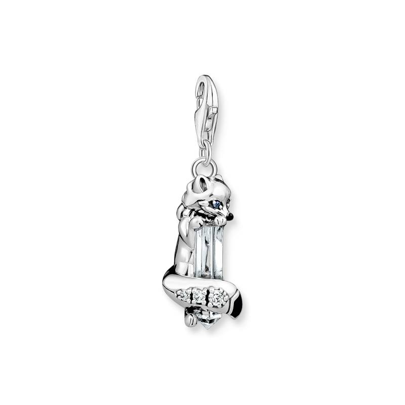 Thomas Sabo Charm-Anhänger Fuchs silber mehrfarbig 1901-129-7 von Thomas Sabo