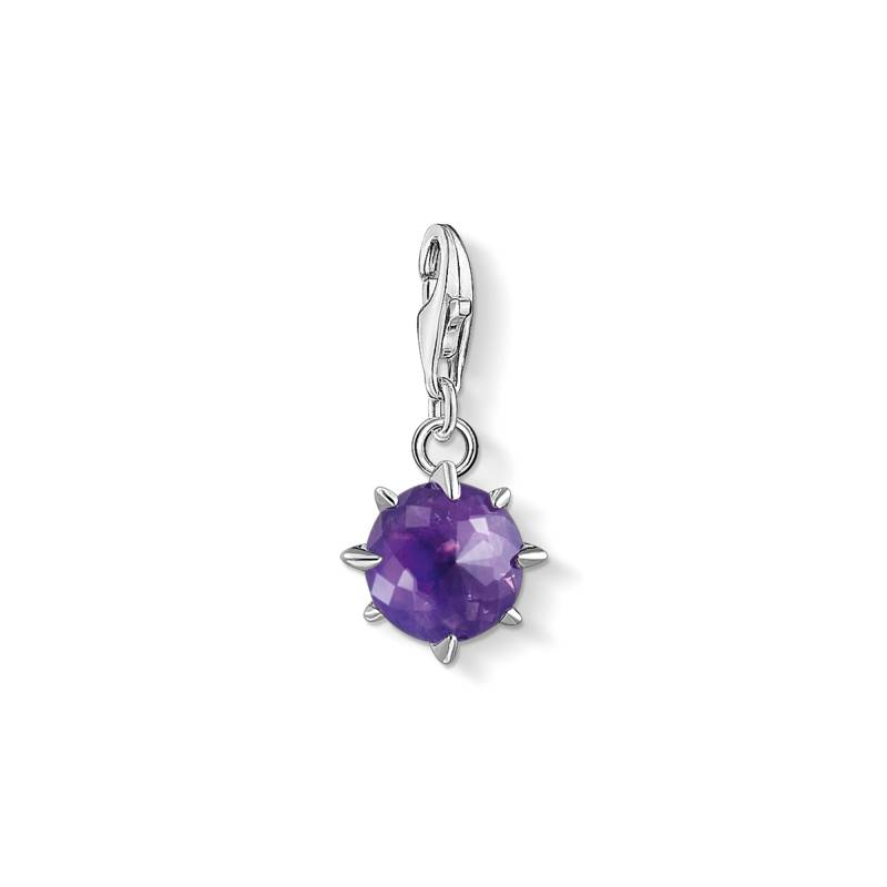 Thomas Sabo Charm-Anhänger Geburtsstein Februar violett 1792-169-13 von Thomas Sabo