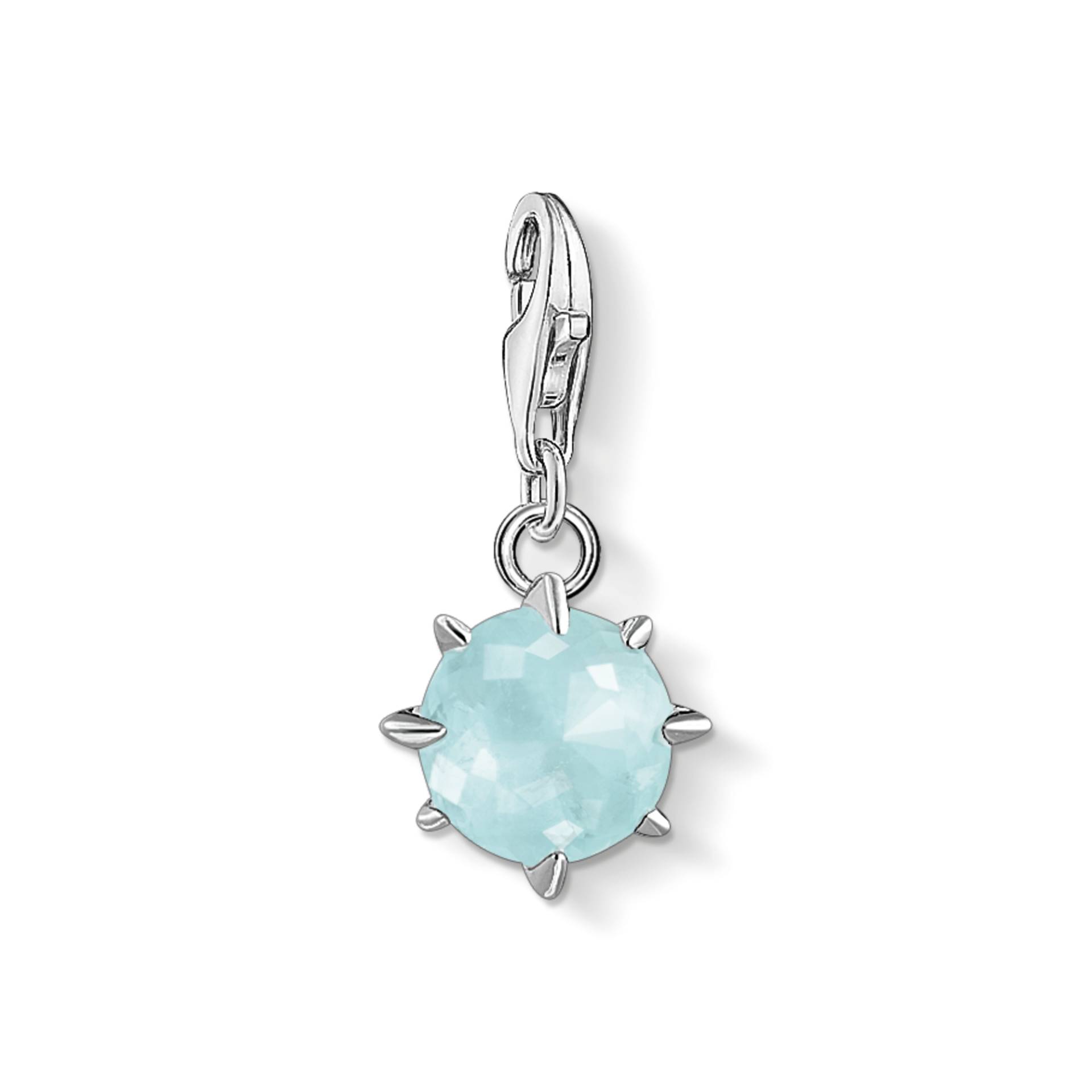 Thomas Sabo Charm-Anhänger Geburtsstein März hellblau 1791-694-31 von Thomas Sabo