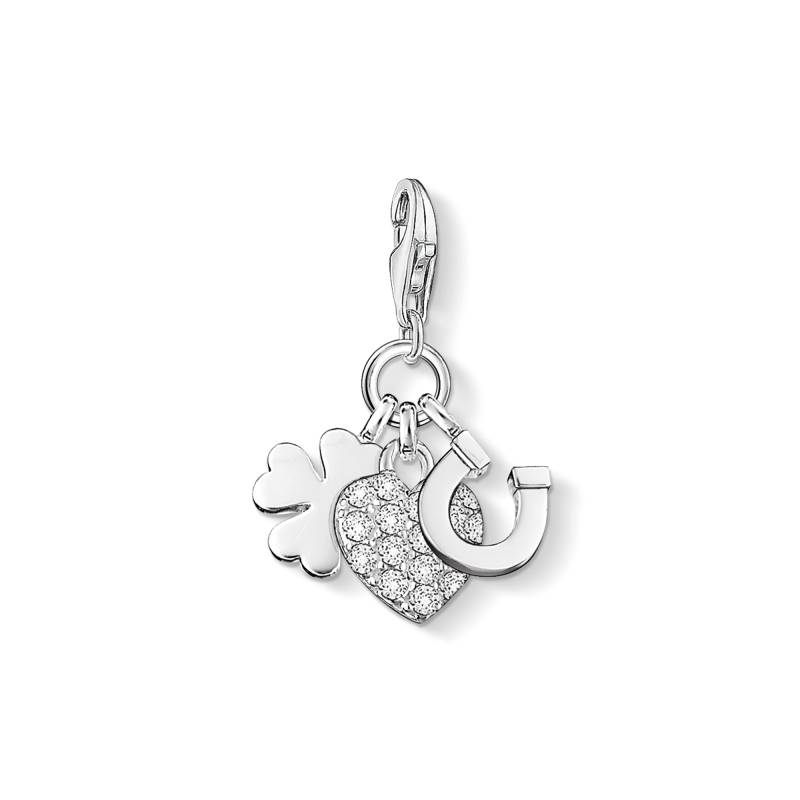 Thomas Sabo Charm-Anhänger Glück weiß 0870-051-14 von Thomas Sabo