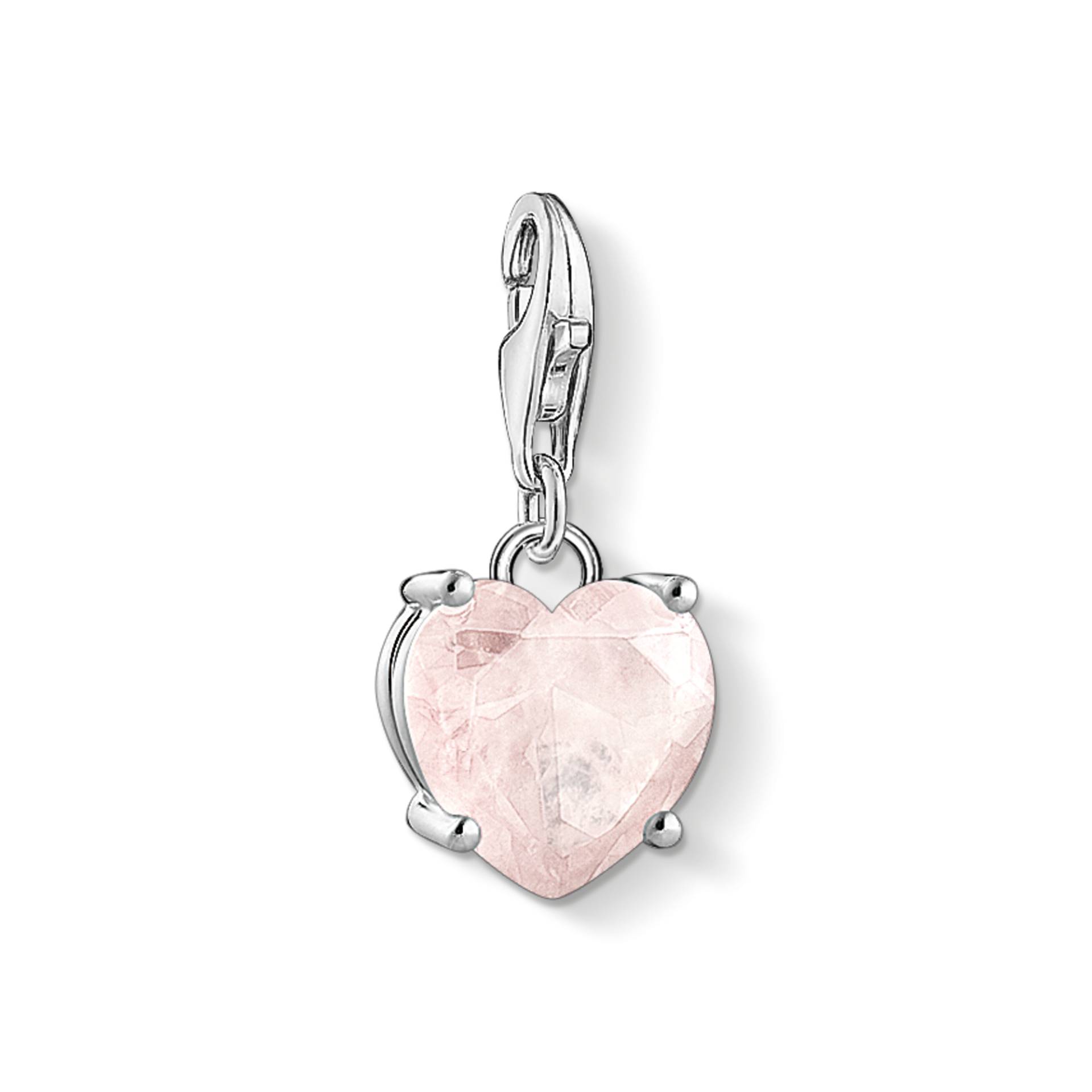 Thomas Sabo Charm-Anhänger Herz pink 1740-034-9 von Thomas Sabo