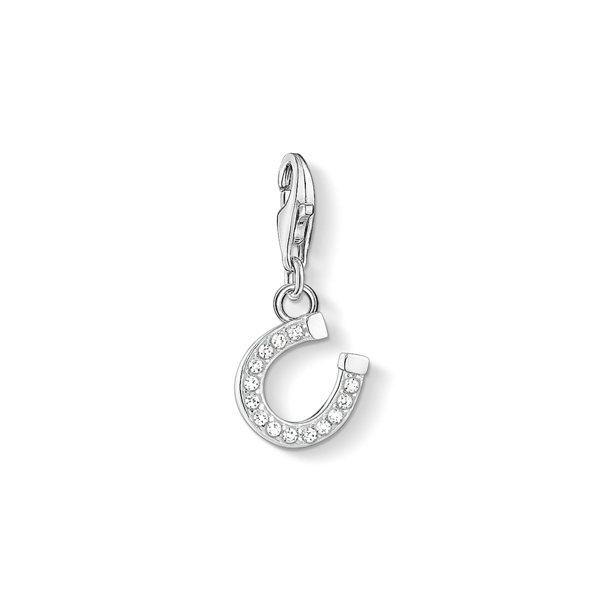 Thomas Sabo Charm-Anhänger Hufeisen weiß 1795-051-14 von Thomas Sabo