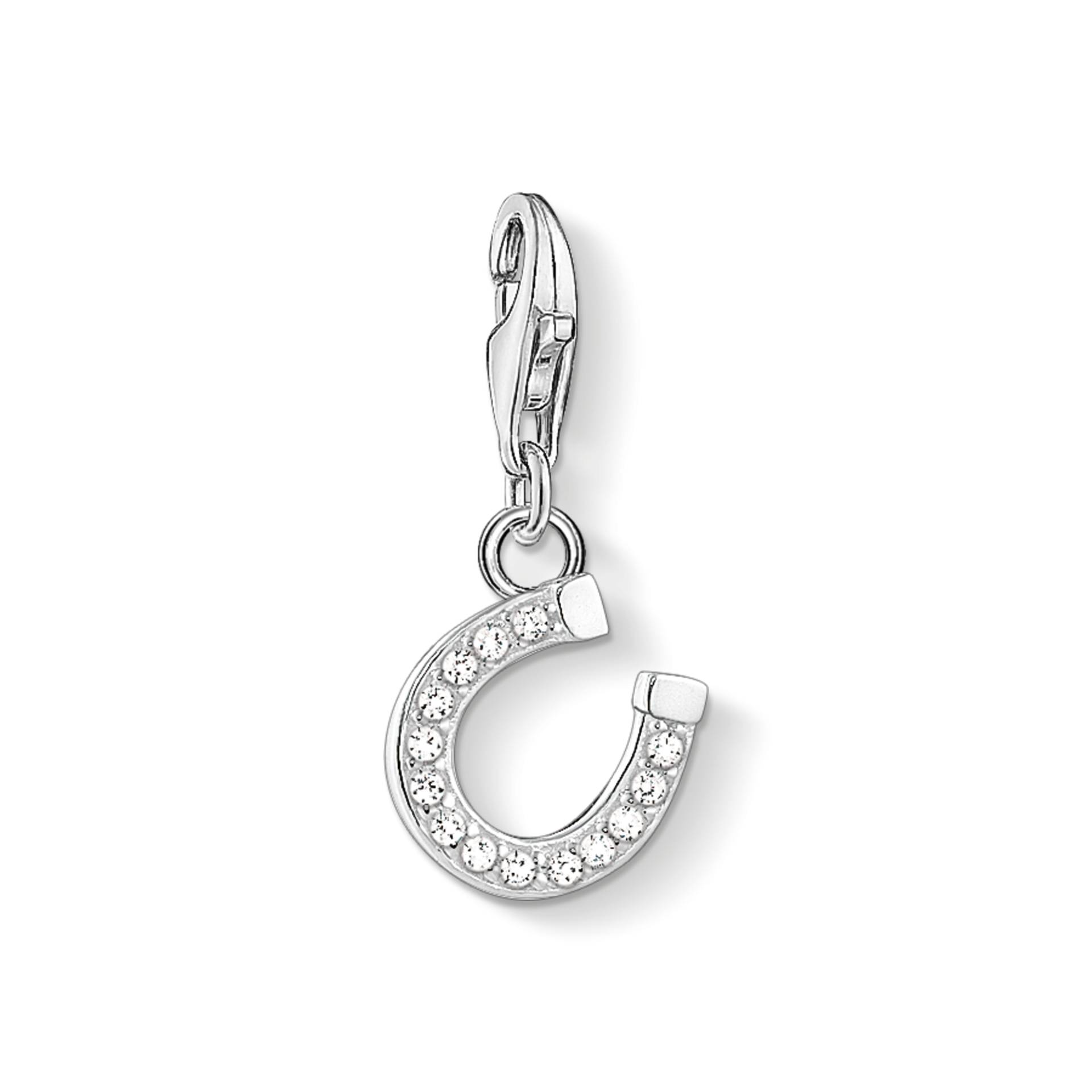 Thomas Sabo Charm-Anhänger Hufeisen weiß 1795-051-14 Thomas Sabo Charm-Anhänger Hufeisen weiß 1795-051-14 von Thomas Sabo