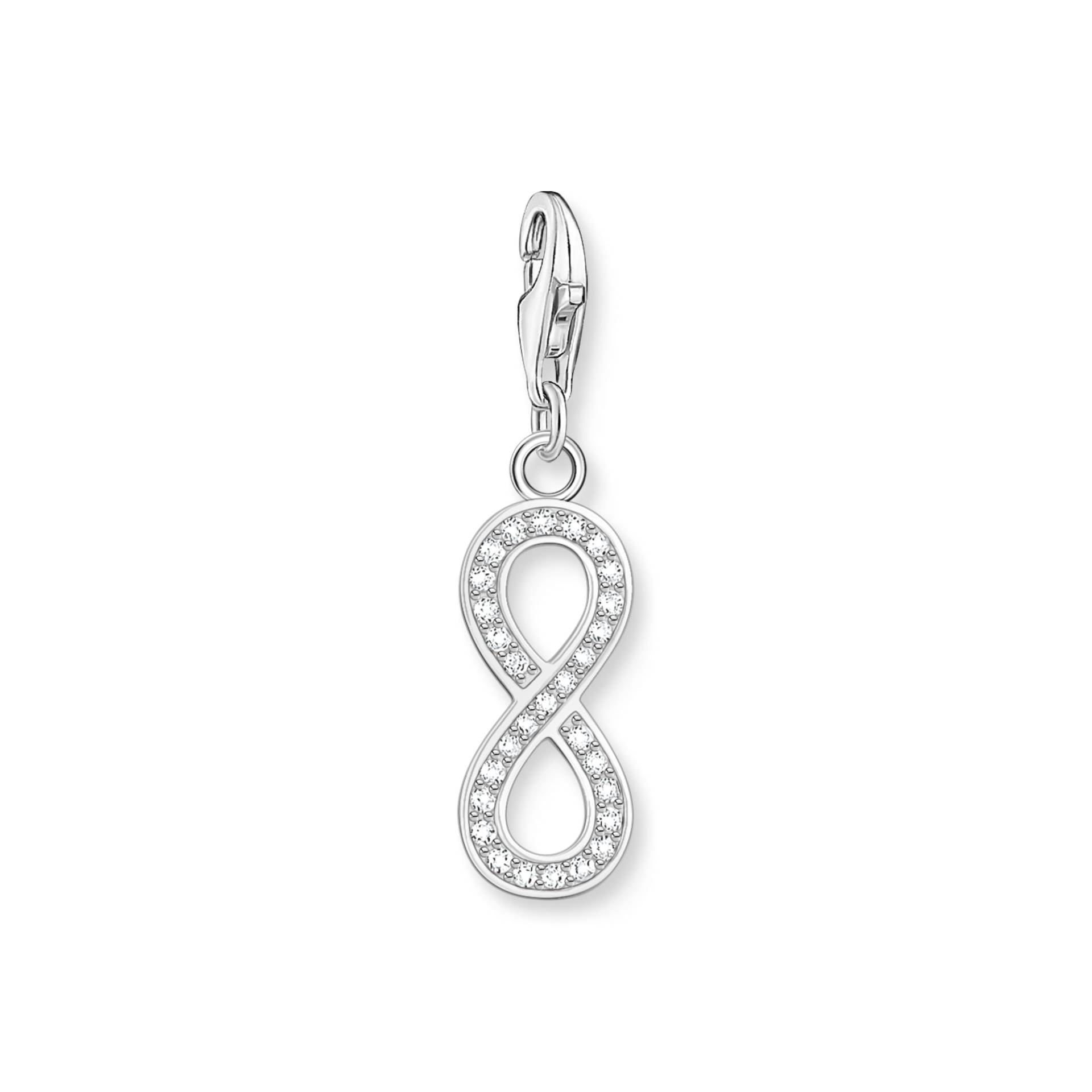 Thomas Sabo Charm-Anhänger Infinity weiß 1132-051-14 von Thomas Sabo