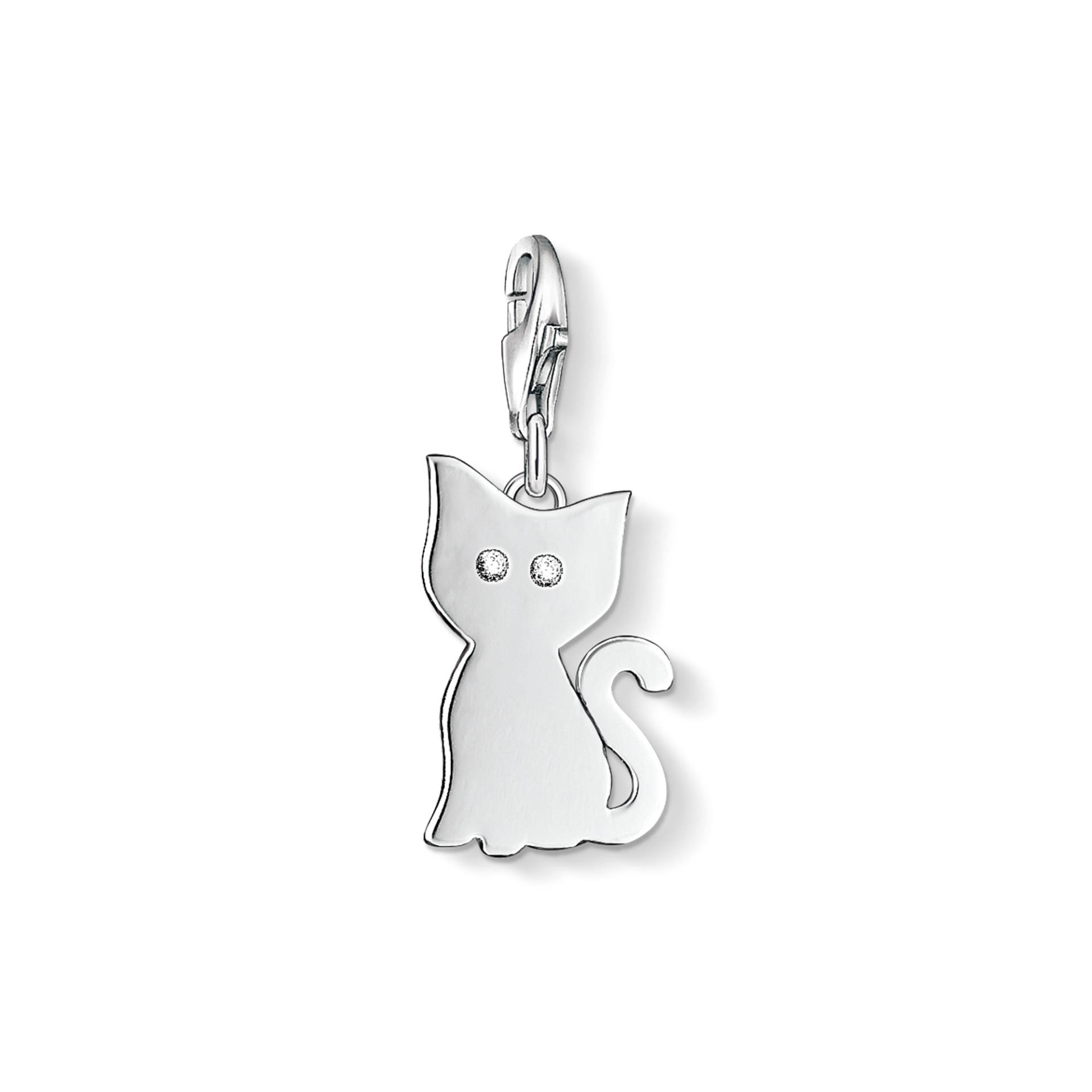 Thomas Sabo Charm-Anhänger Katze weiß 1014-051-14 von Thomas Sabo