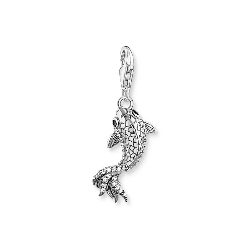 Thomas Sabo Charm-Anhänger Koi mit Zirkoniasteinen Silber silberfarben 2170-643-21 von Thomas Sabo