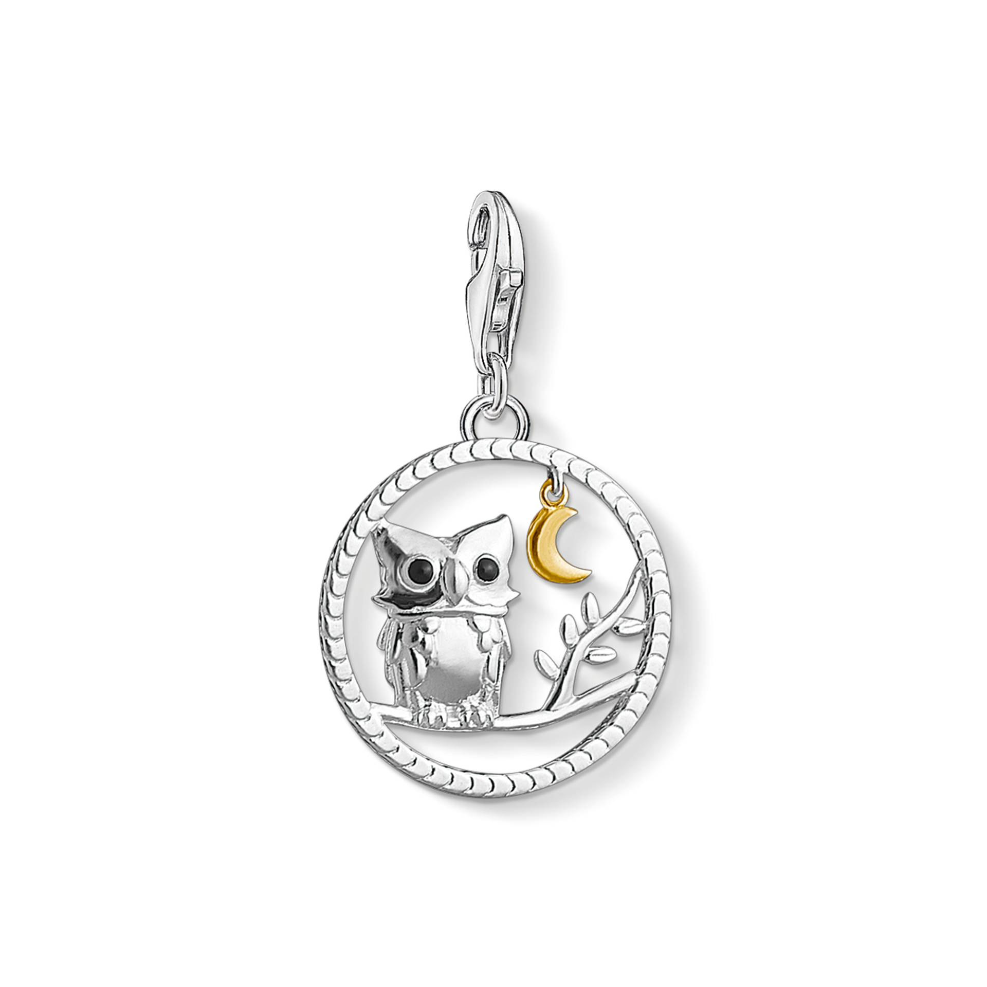 Thomas Sabo Charm-Anhänger Nachteule schwarz 1392-427-11 von Thomas Sabo