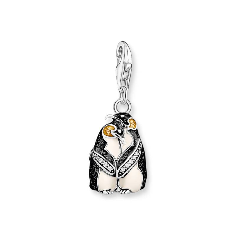 Thomas Sabo Charm-Anhänger Pinguine silber mehrfarbig 1909-691-7 von Thomas Sabo