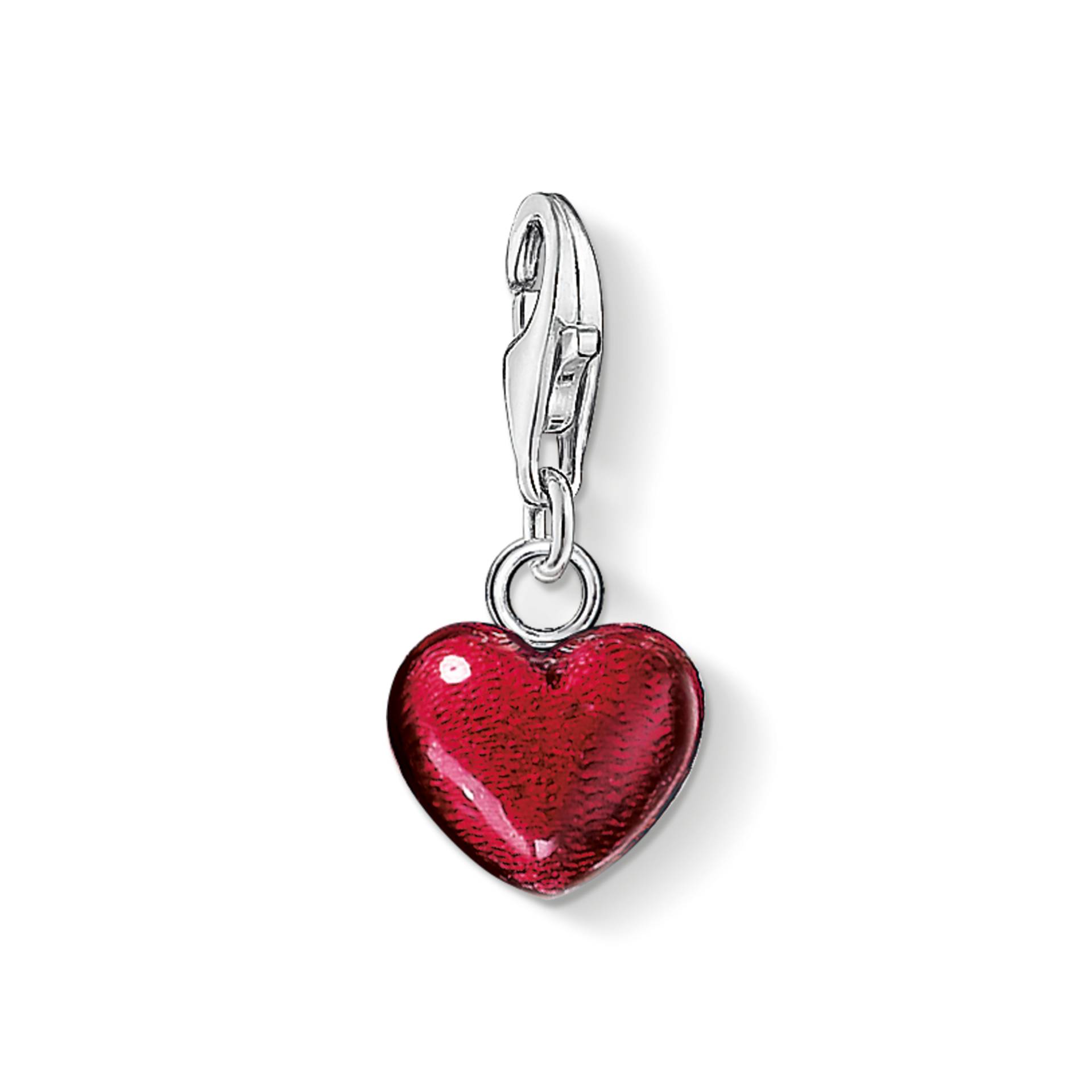 Thomas Sabo Charm-Anhänger Rotes Herz rot 0794-007-10 von Thomas Sabo