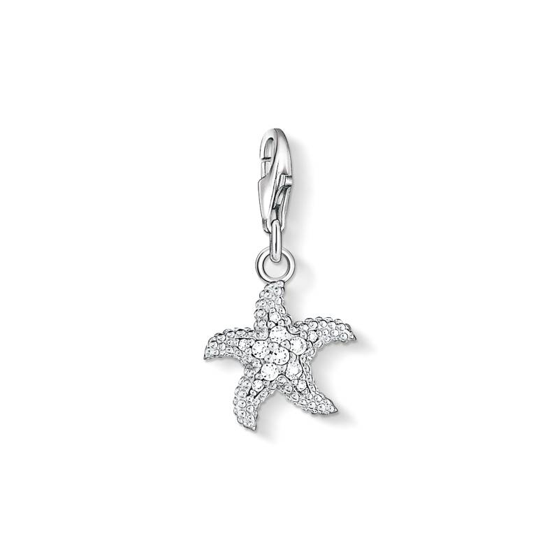 Thomas Sabo Charm-Anhänger Seestern weiß 0917-051-14 von Thomas Sabo