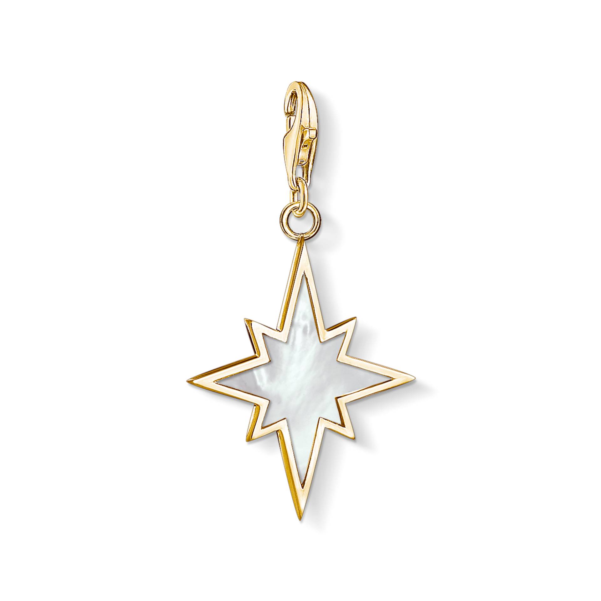 Thomas Sabo Charm-Anhänger Stern Perlmutt weiß 1539-429-14 Thomas Sabo Charm-Anhänger Stern Perlmutt weiß 1539-429-14 von Thomas Sabo