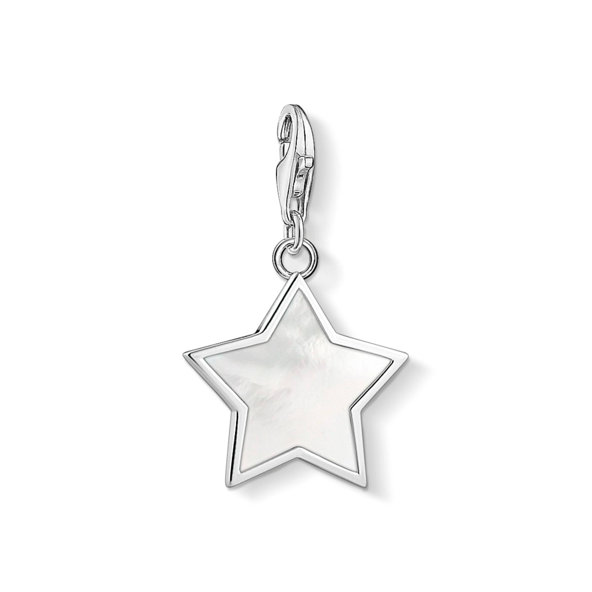 Thomas Sabo Charm-Anhänger Stern Perlmutt weiß 1743-029-14 von Thomas Sabo