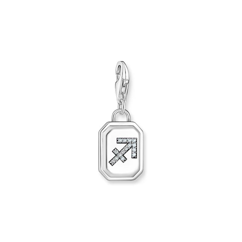 Thomas Sabo Charm-Anhänger Sternzeichen Schütze mit Steinen Silber silberfarben 2144-643-21 von Thomas Sabo